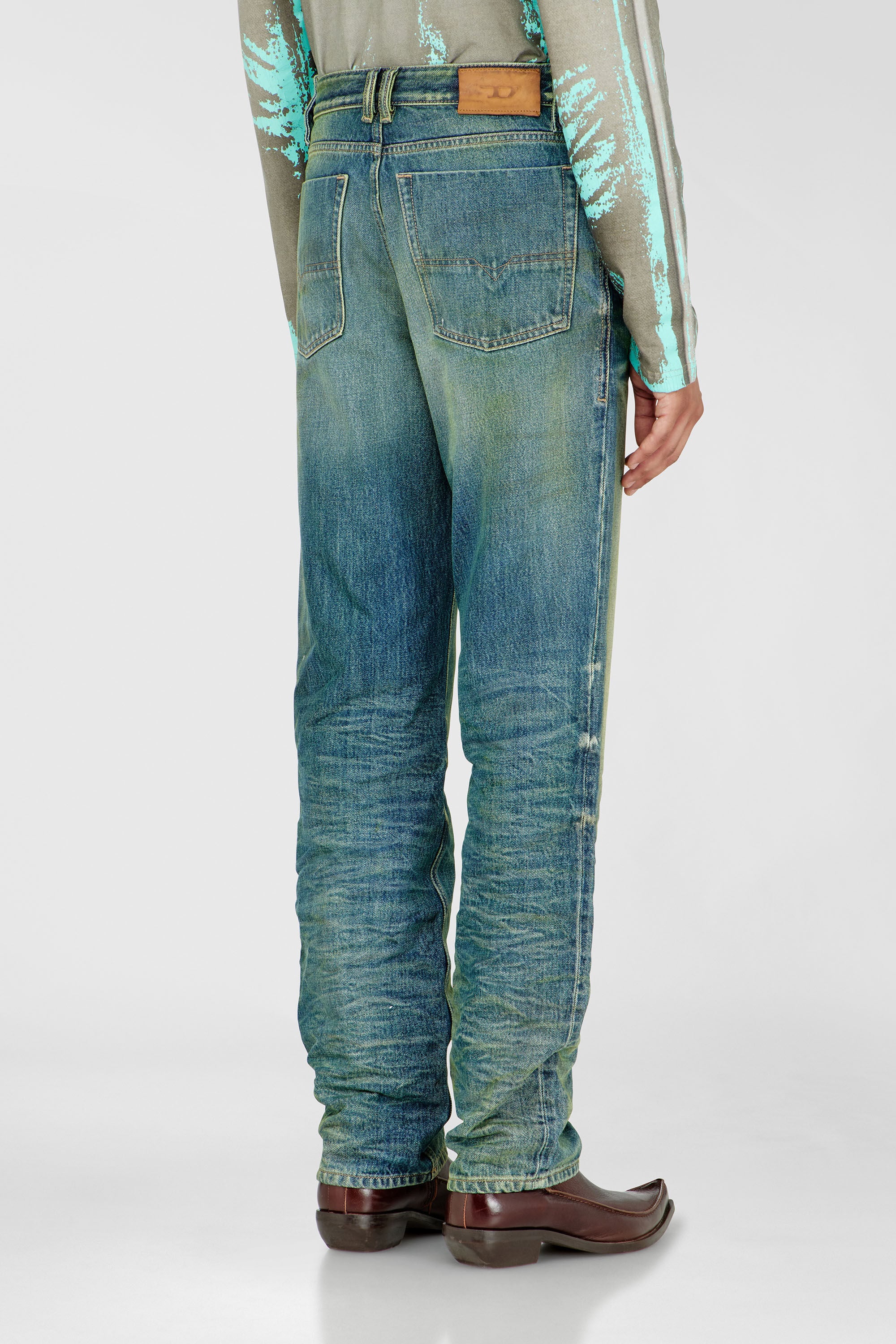 Diesel - Man's Regular Jeans 1991 D-Voeed 007FV, Medium blue - 5