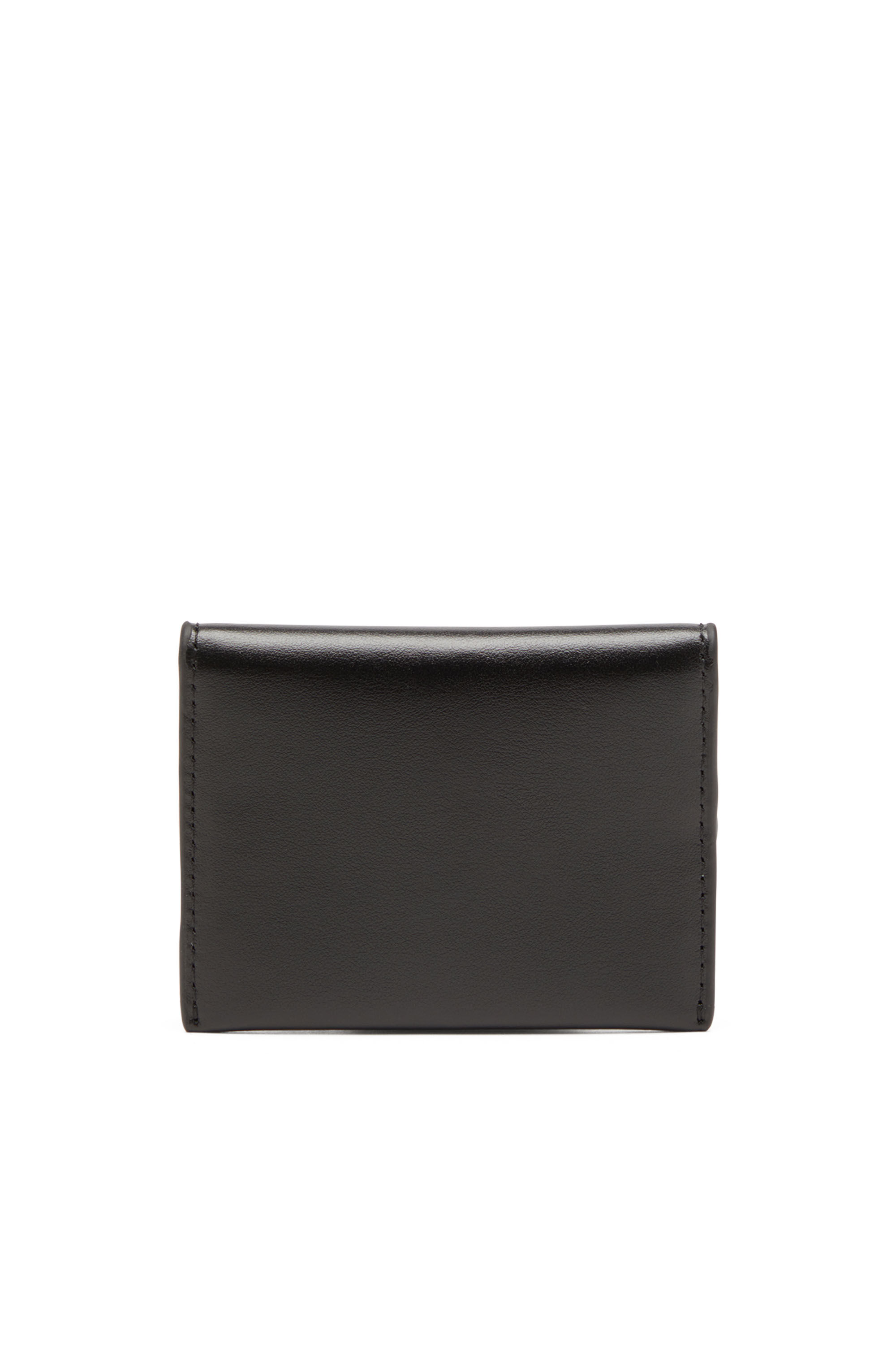 Diesel - HOLI-D CARD HOLDER S, Unisex's Bi-fold card holder in smooth leather in Black - 2