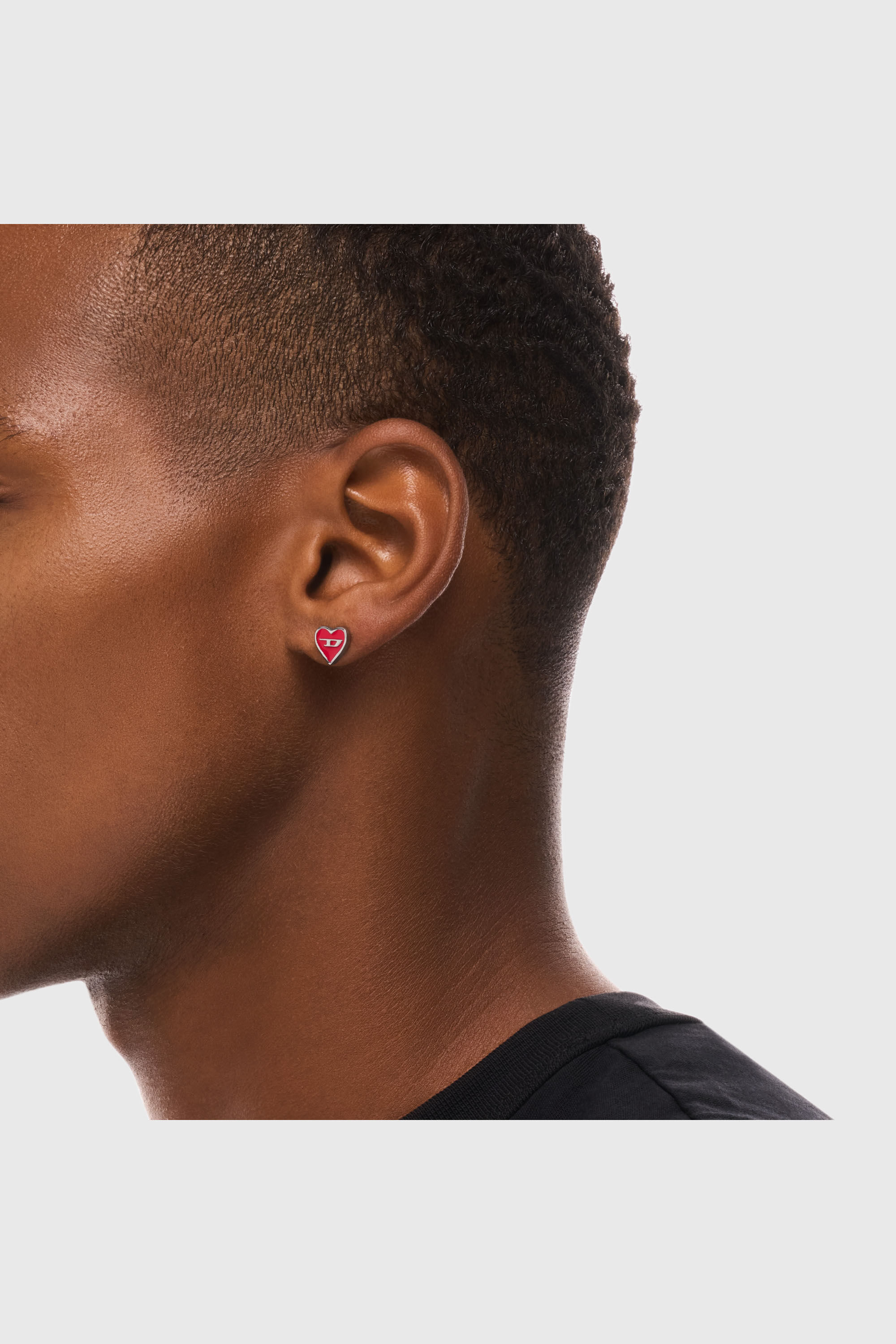 Diesel - DX166740 JEWELLERY, Unisex's Stainless Steel Stud Earring in Silver - 4