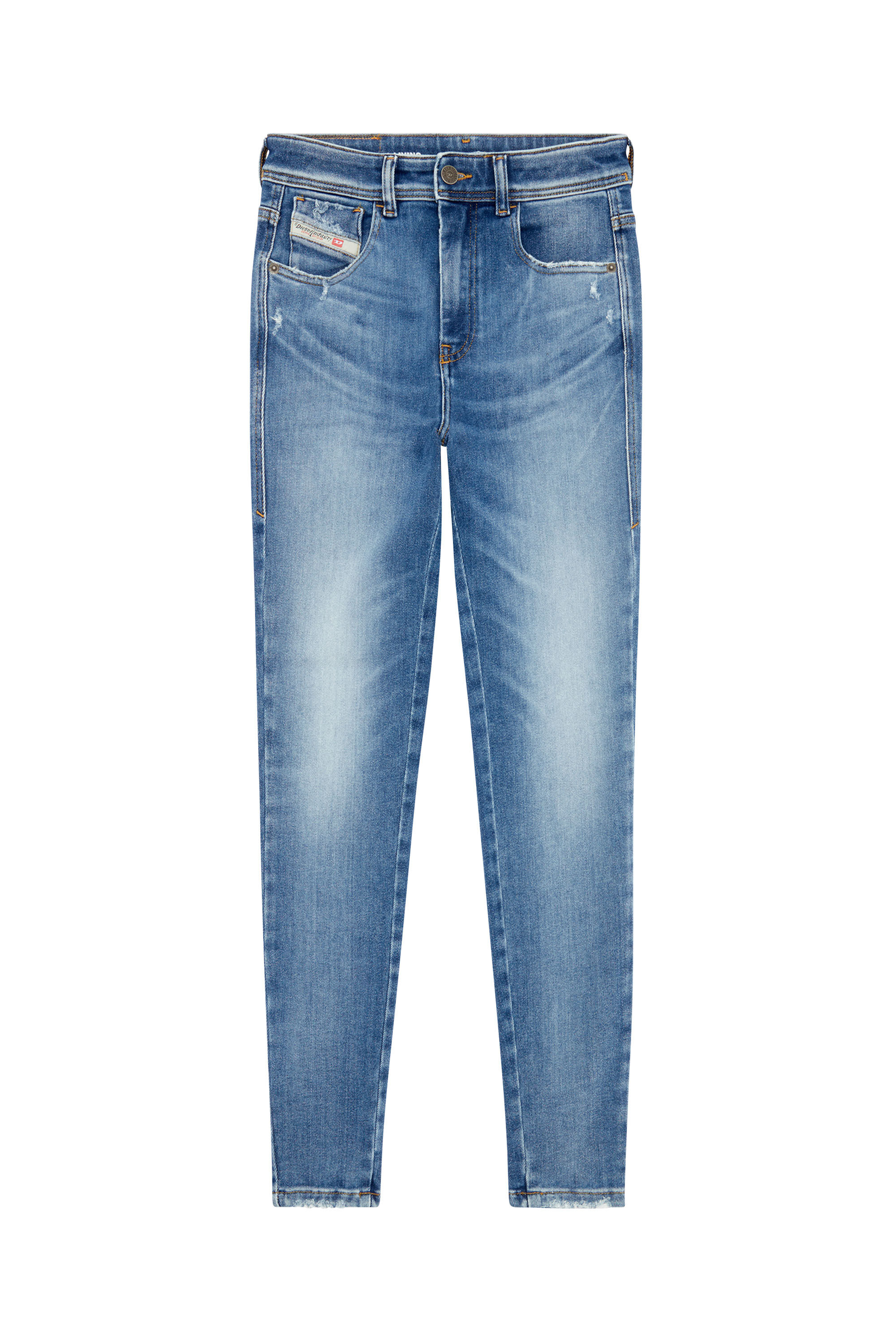 Diesel - Super skinny Jeans 1984 Slandy-High 09H92, Medium blue - Image 2