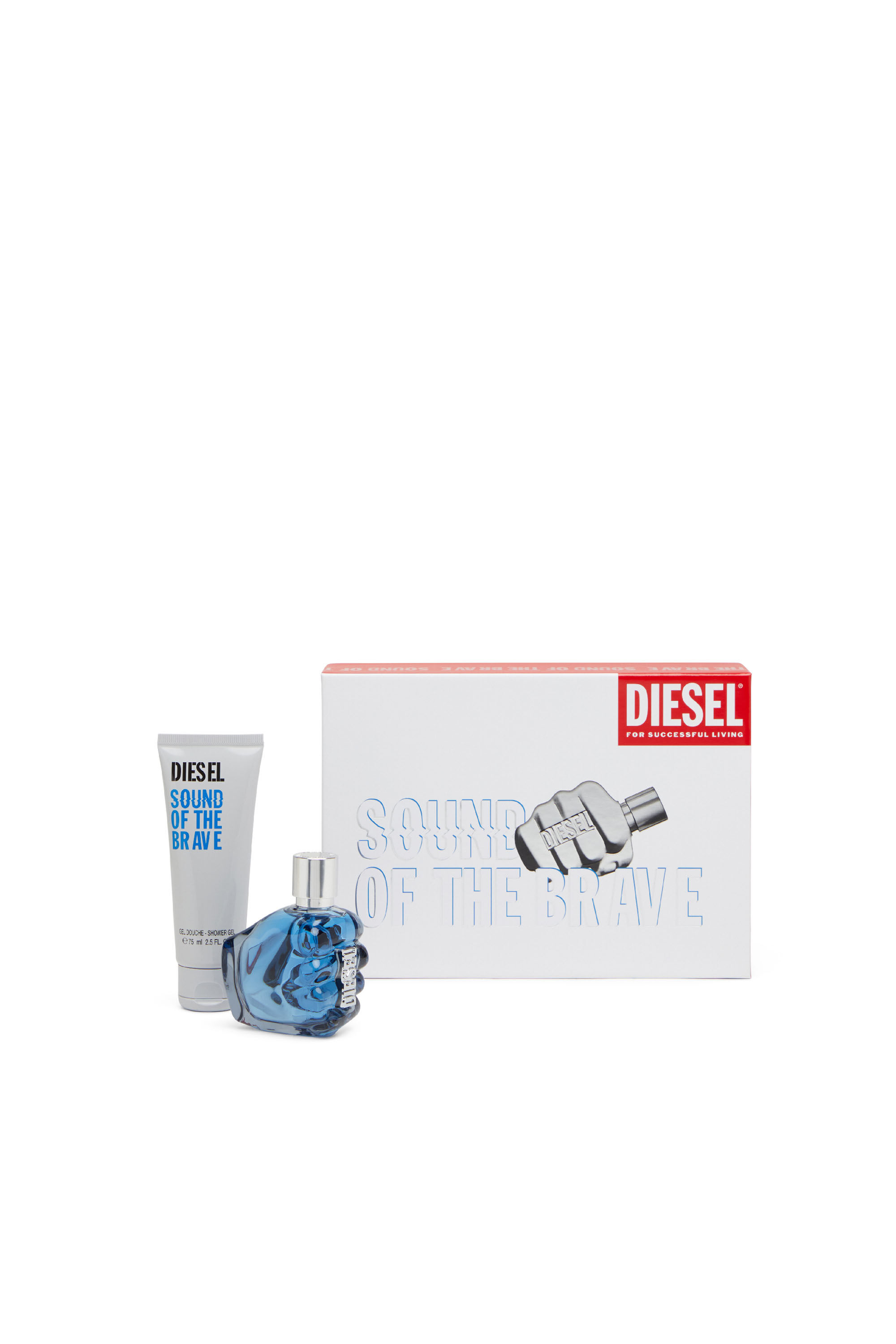 Diesel - SOUND OF THE BRAVE 50 ML GIFT SET, White - Image 1