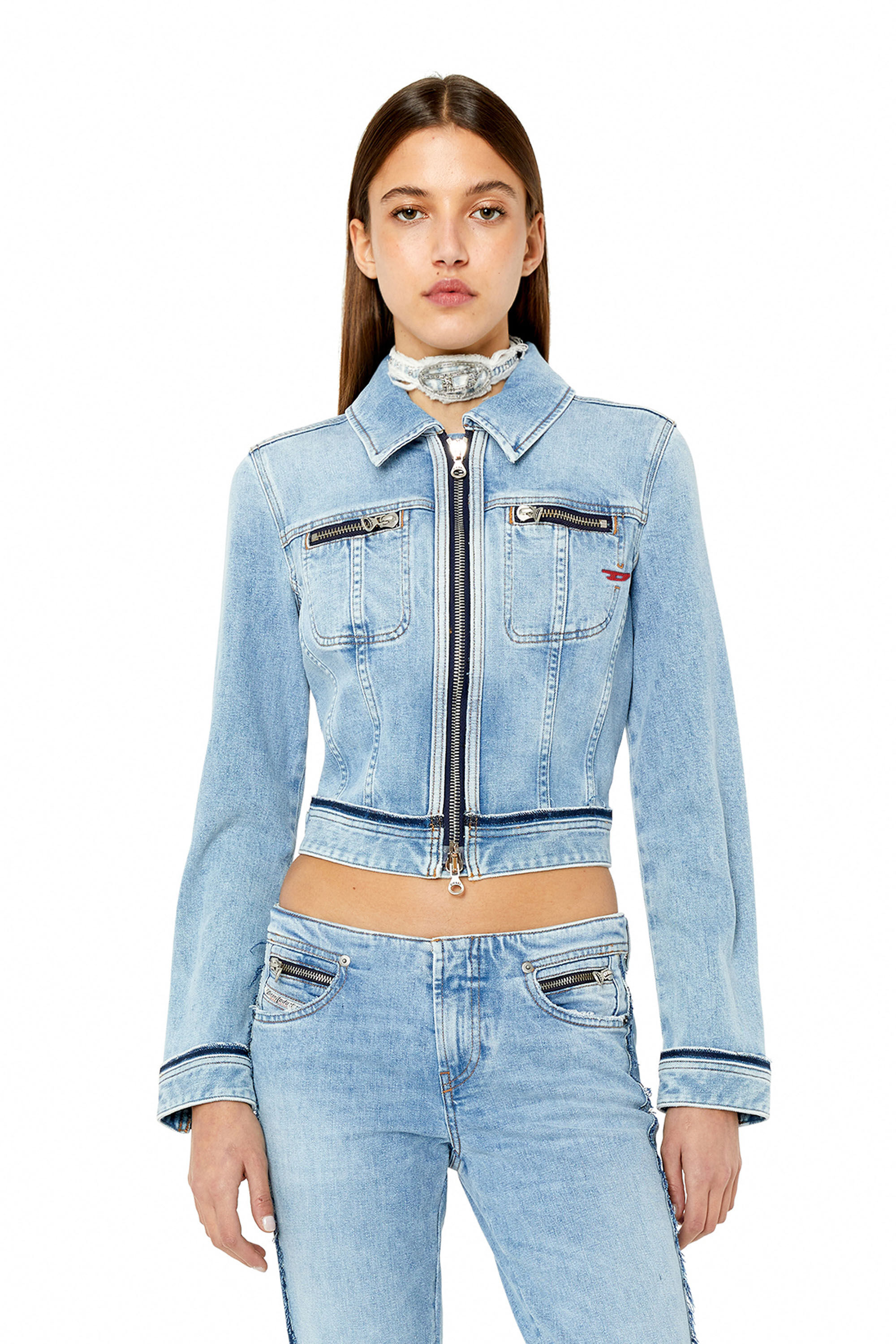 Diesel - DE-SLIMMY-RE, Light Blue - Image 3