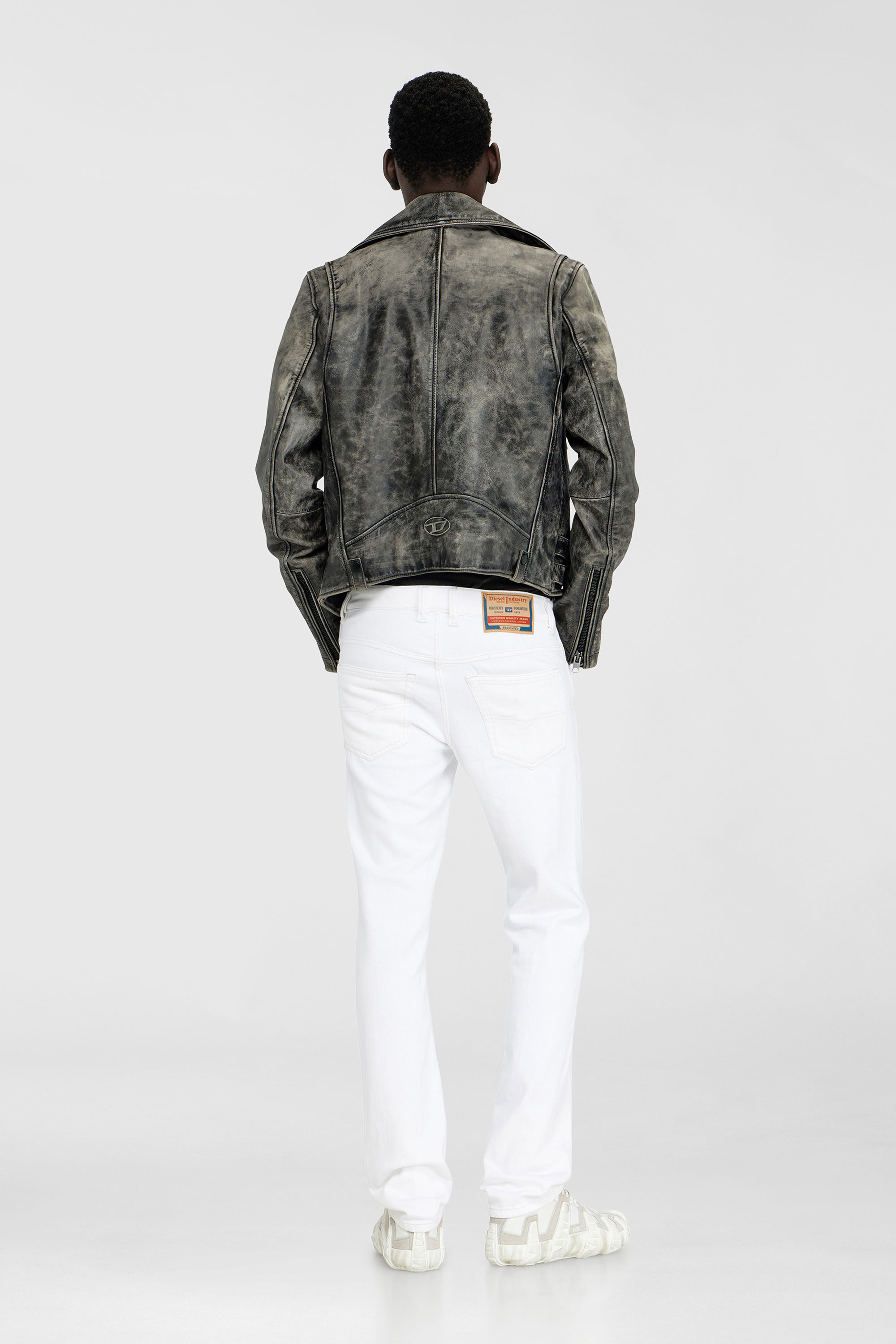 Diesel - Man's Slim Jeans 1993 D-Vyl 09N92, White - 3