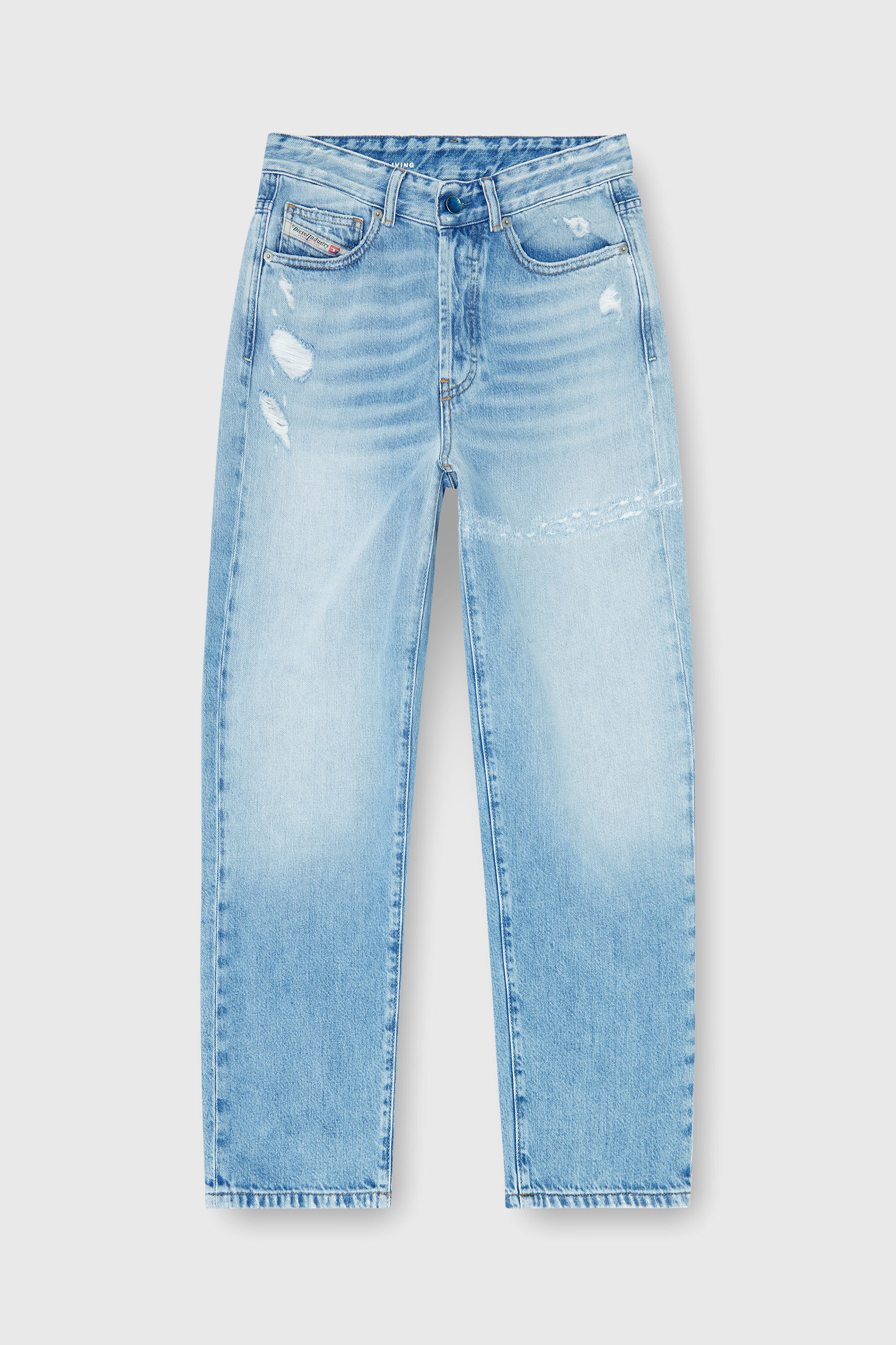 Diesel - Woman's Regular Jeans 1981 D-Went 09P49, Light Blue - 6