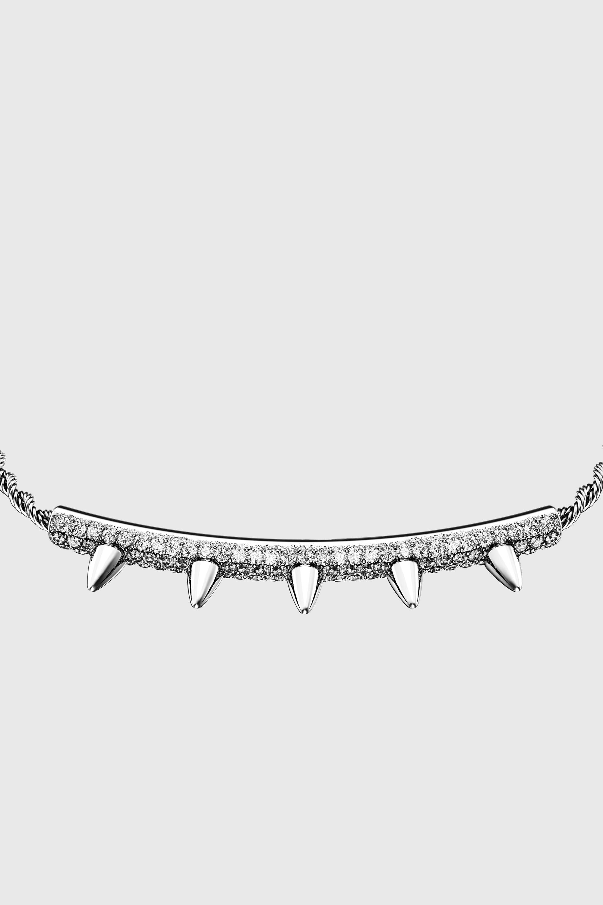 Diesel - DX1725040, Unisex's Stainless Steel ID Bracelet in Silver - 4