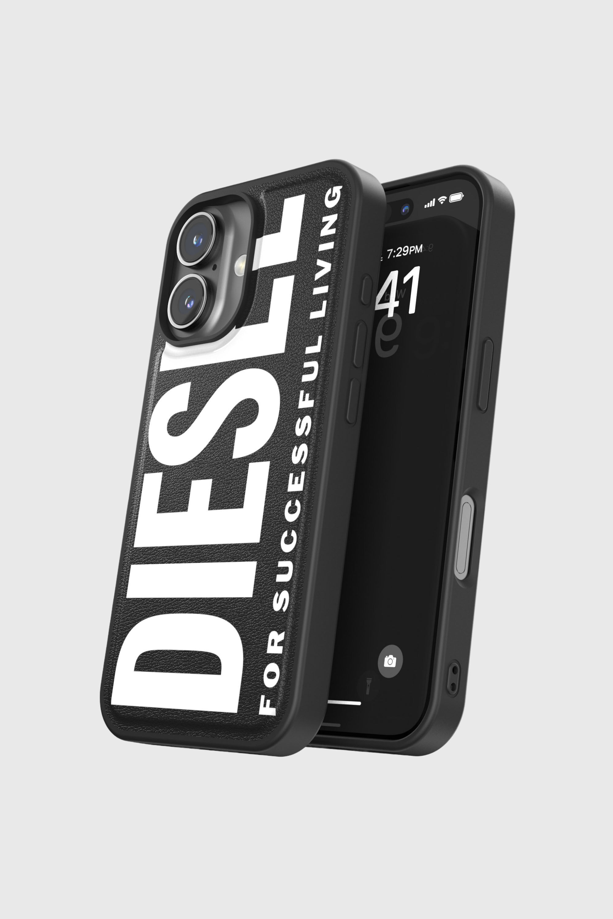 Diesel - 60127 MOULDED CASE, Unisex's Moulded Case with Magsafe for iP 16 in Black - 4