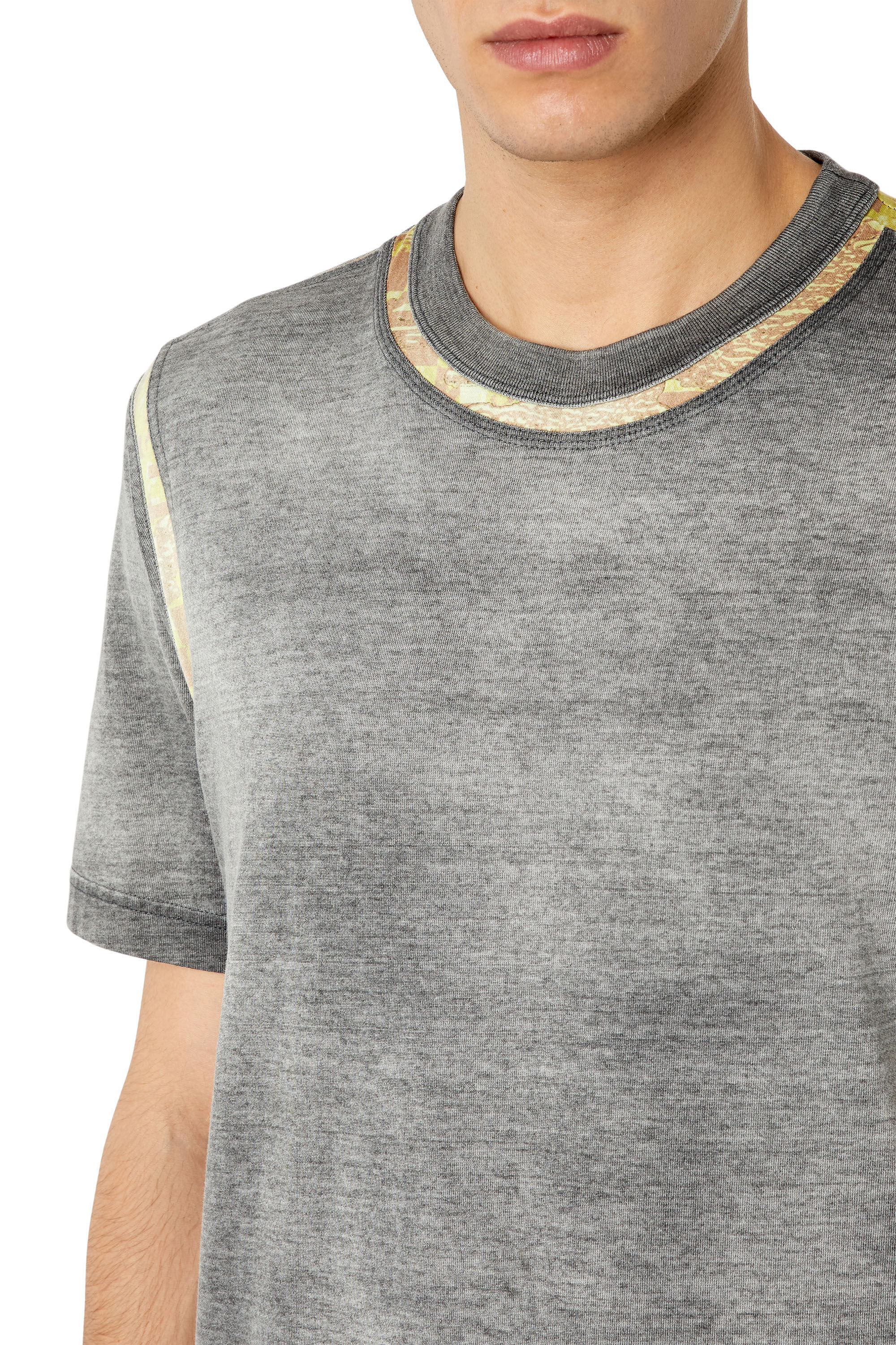 Diesel - T-JUSTINDI, Grey - Image 6