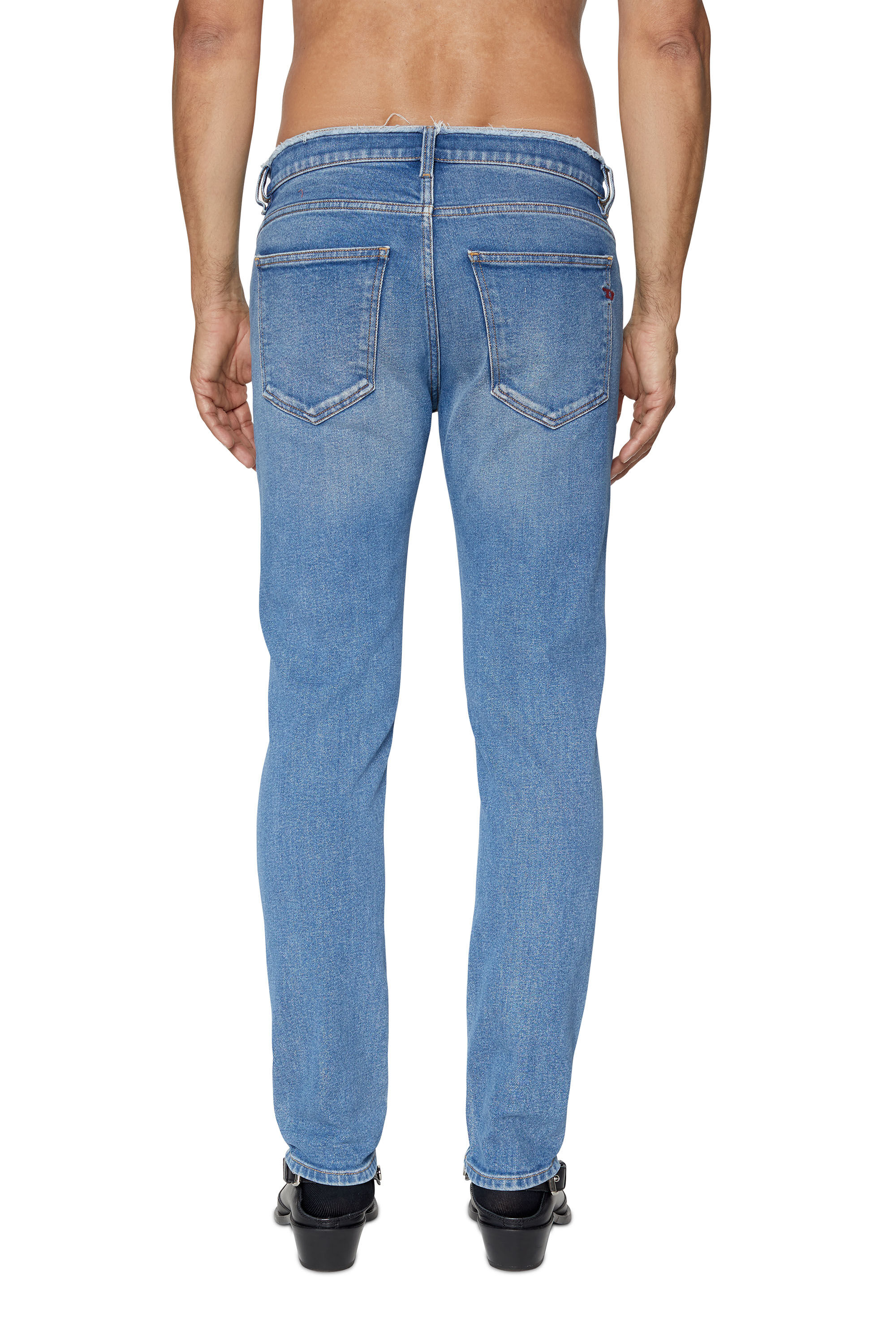 Diesel - Slim Jeans 2019 D-Strukt 09E19, Medium blue - Image 3