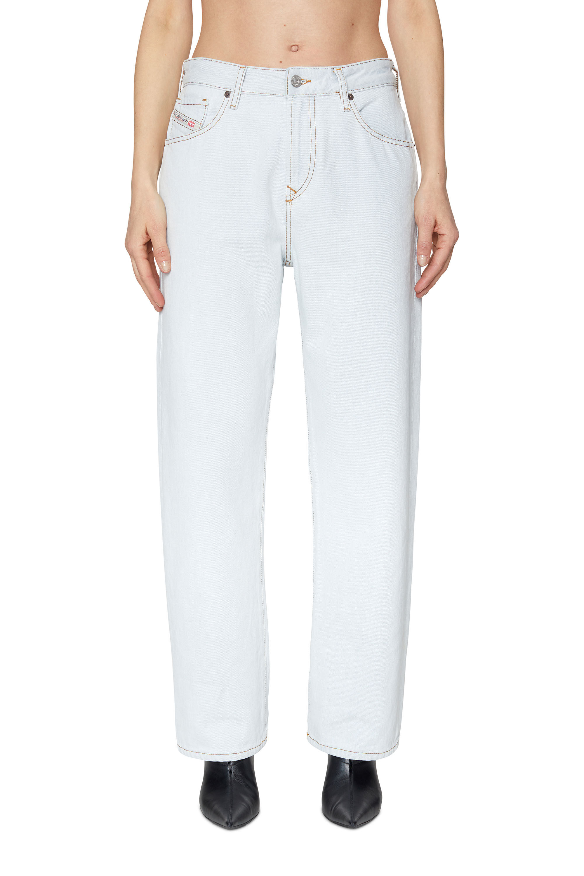 Diesel - 1999 D-Reggy 0079Z Straight Jeans, Light Blue - Image 3