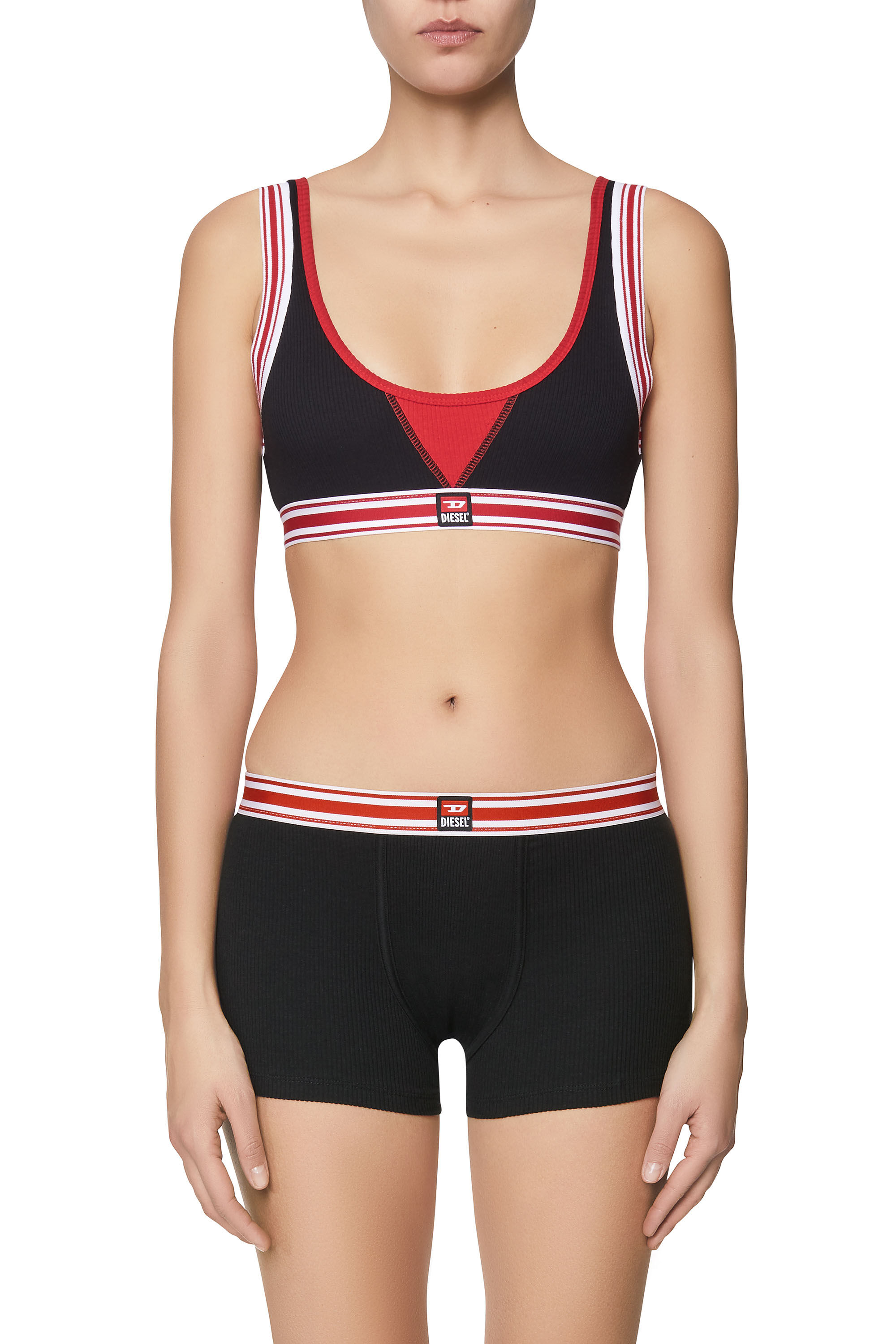 Diesel - UFPN-MYAS-C MUTANDE, Black/Red - Image 1