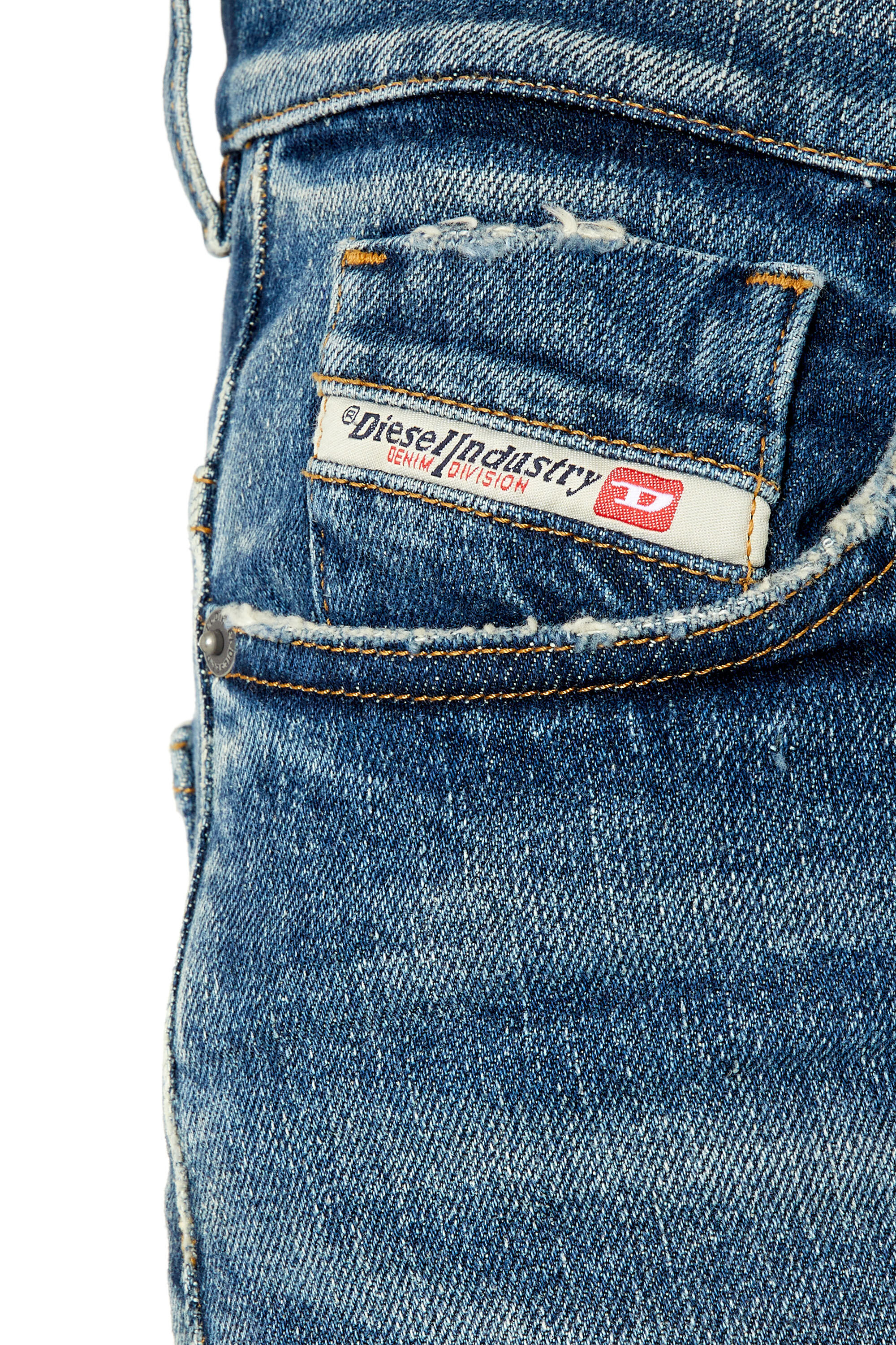 Diesel - 2000 Widee 007L1 Bootcut and Flare Jeans, Medium blue - Image 5
