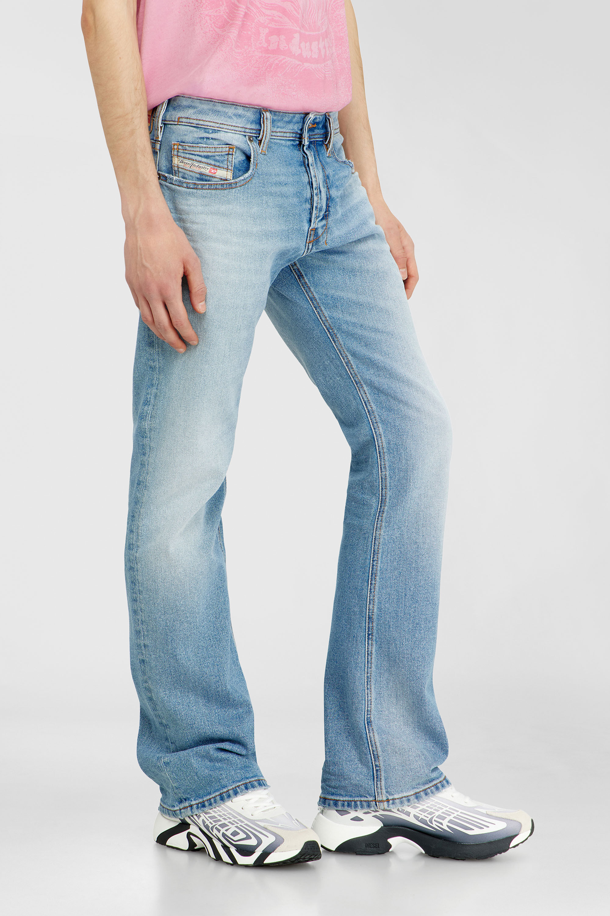 Diesel - Man's Bootcut Jeans 2007 Zatiny 0DBDV, Light Blue - 7