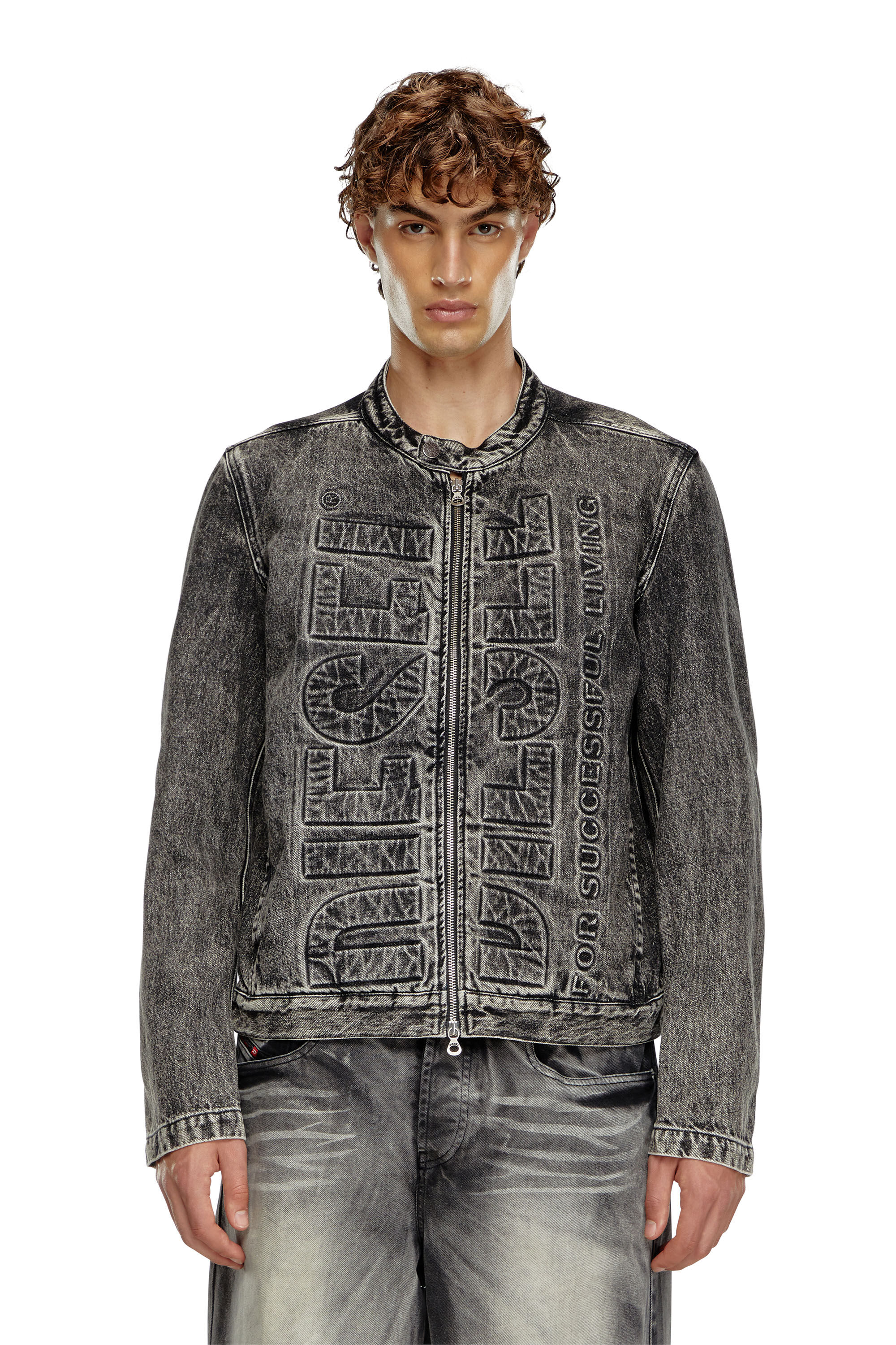 Moto denim jacket best sale