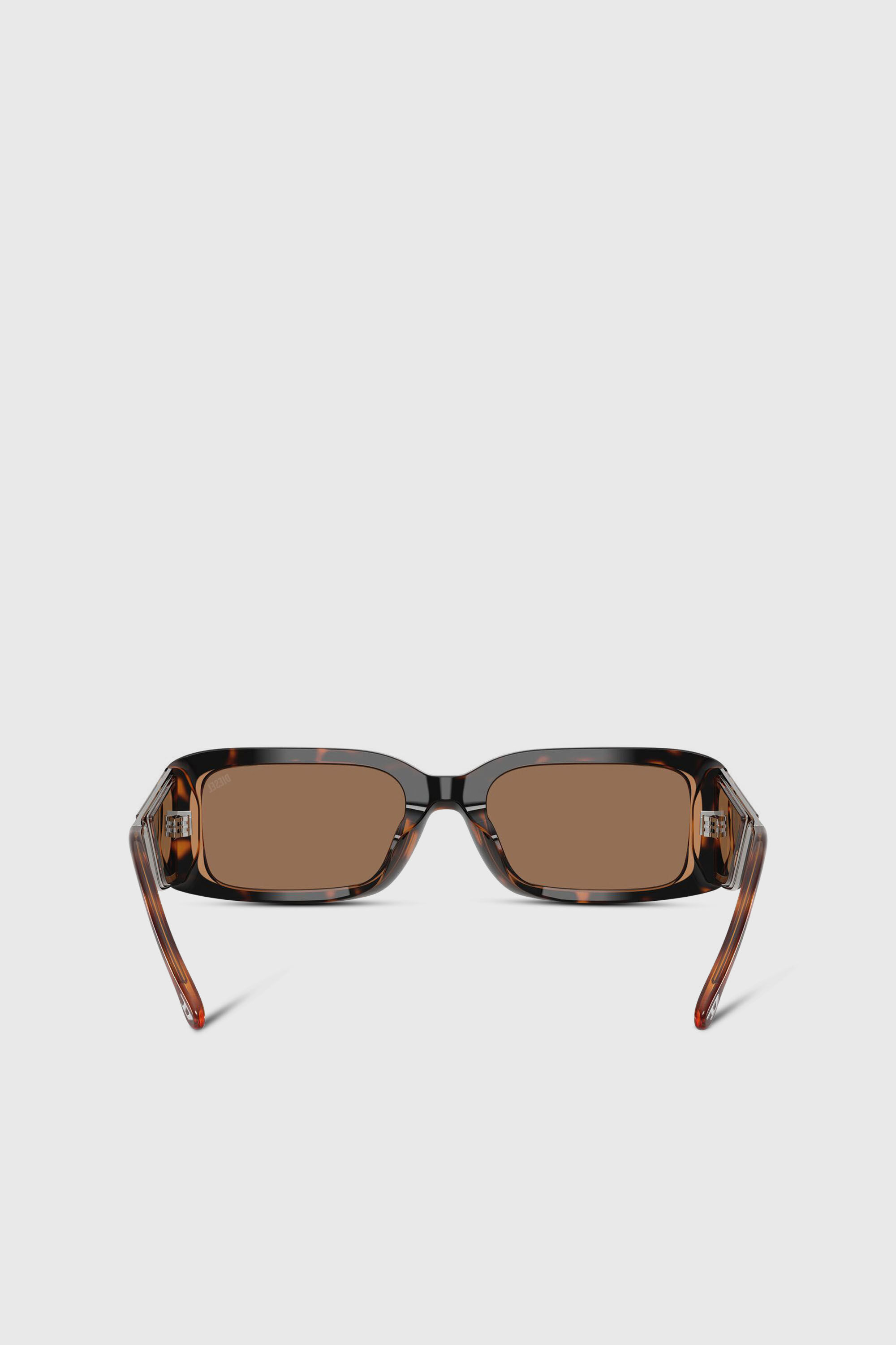 Diesel - 0DL2017U, Unisex's Rectangle sunglasses in Brown - 3