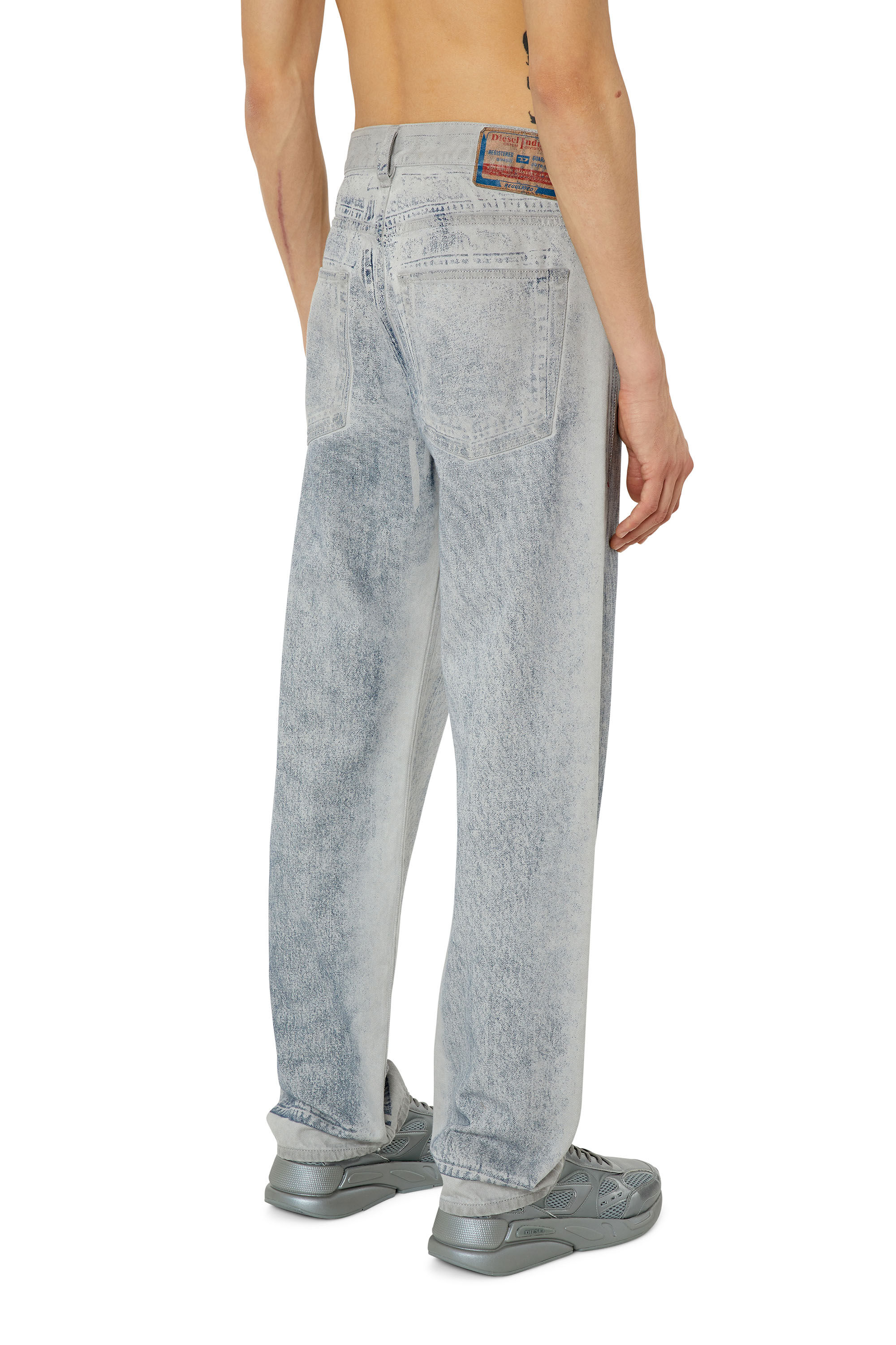 Diesel - Straight Jeans 2010 D-Macs 09F23, Light Grey - Image 4