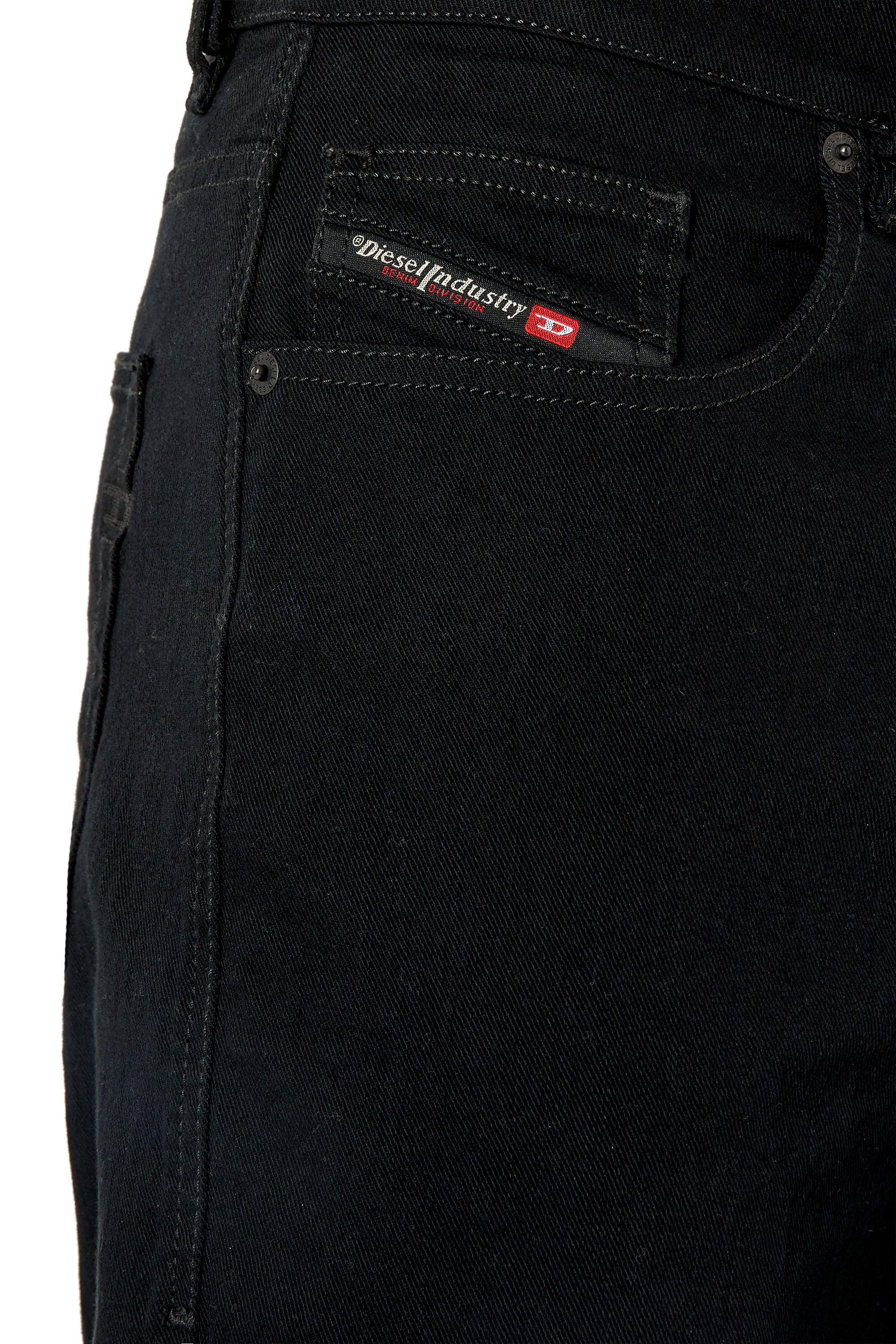 Diesel - 2020 D-Viker 069YP Straight Jeans, Black/Dark grey - Image 5