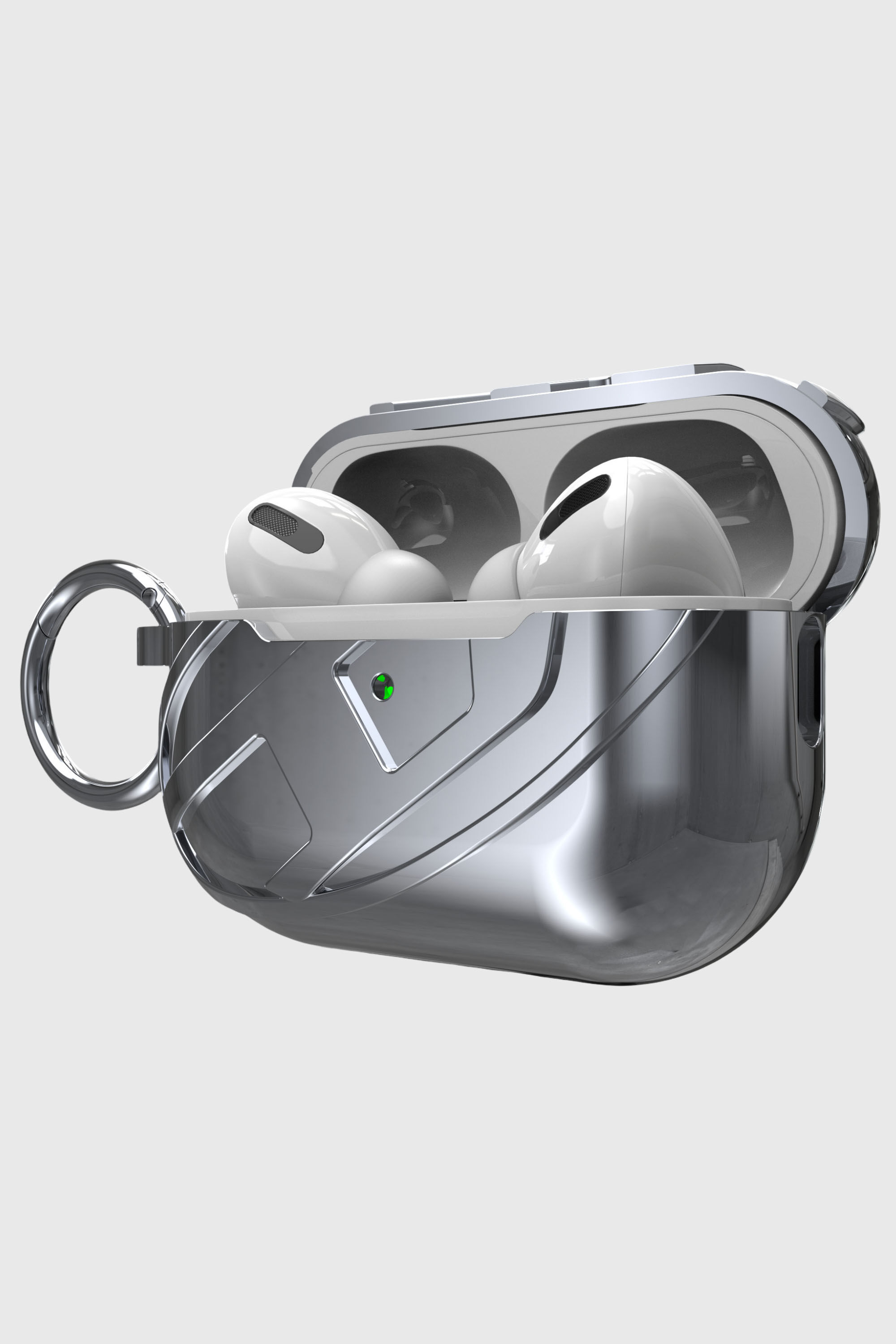 Diesel - 60274 MOULDED CASE, Unisex's Airpods Case Airpods Pro / Pro 2 in Grey - 2