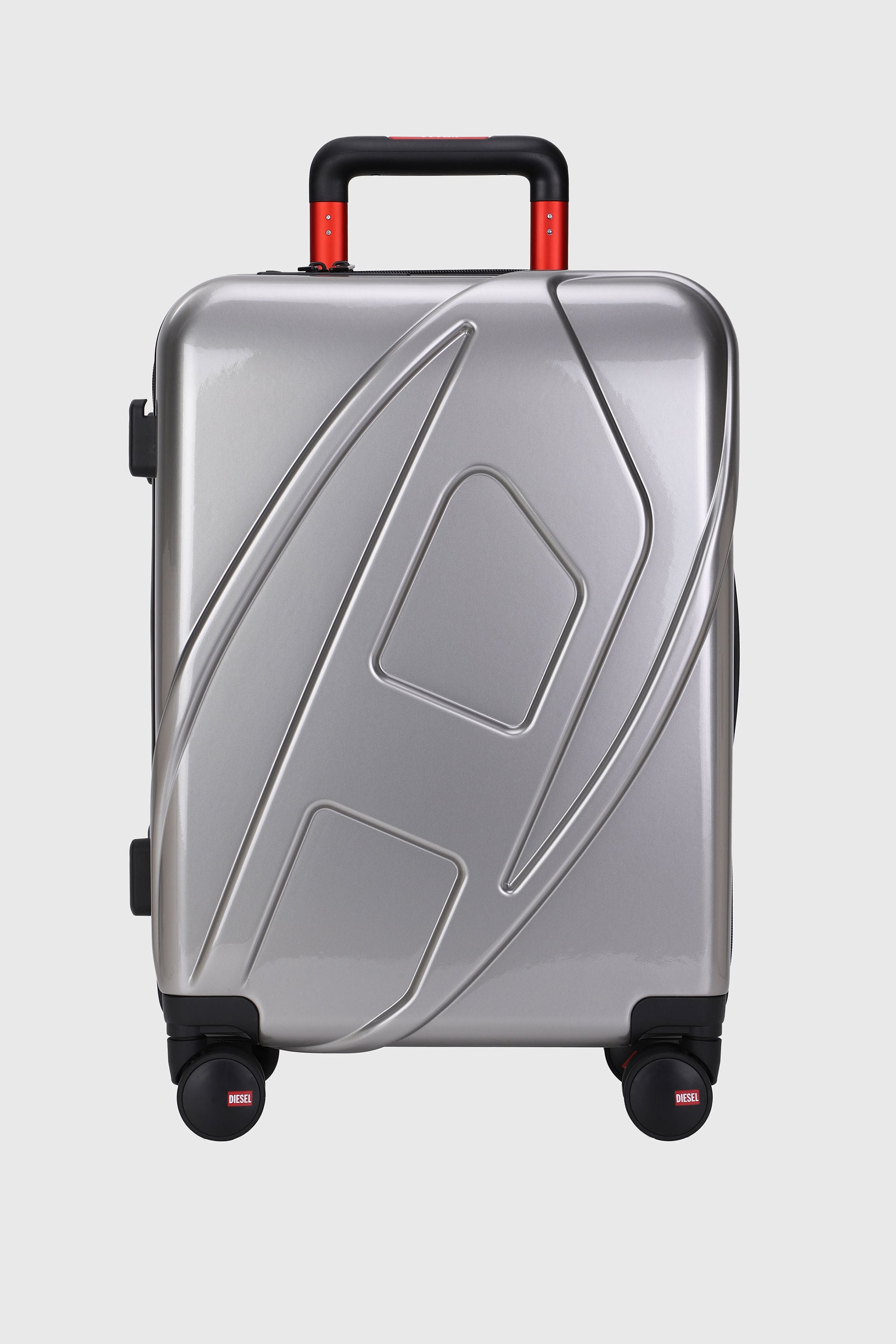 Diesel - LU0043 HARD LUGGAGE - DSL012, Unisex's Oval D suitcase size S in Grey - 1