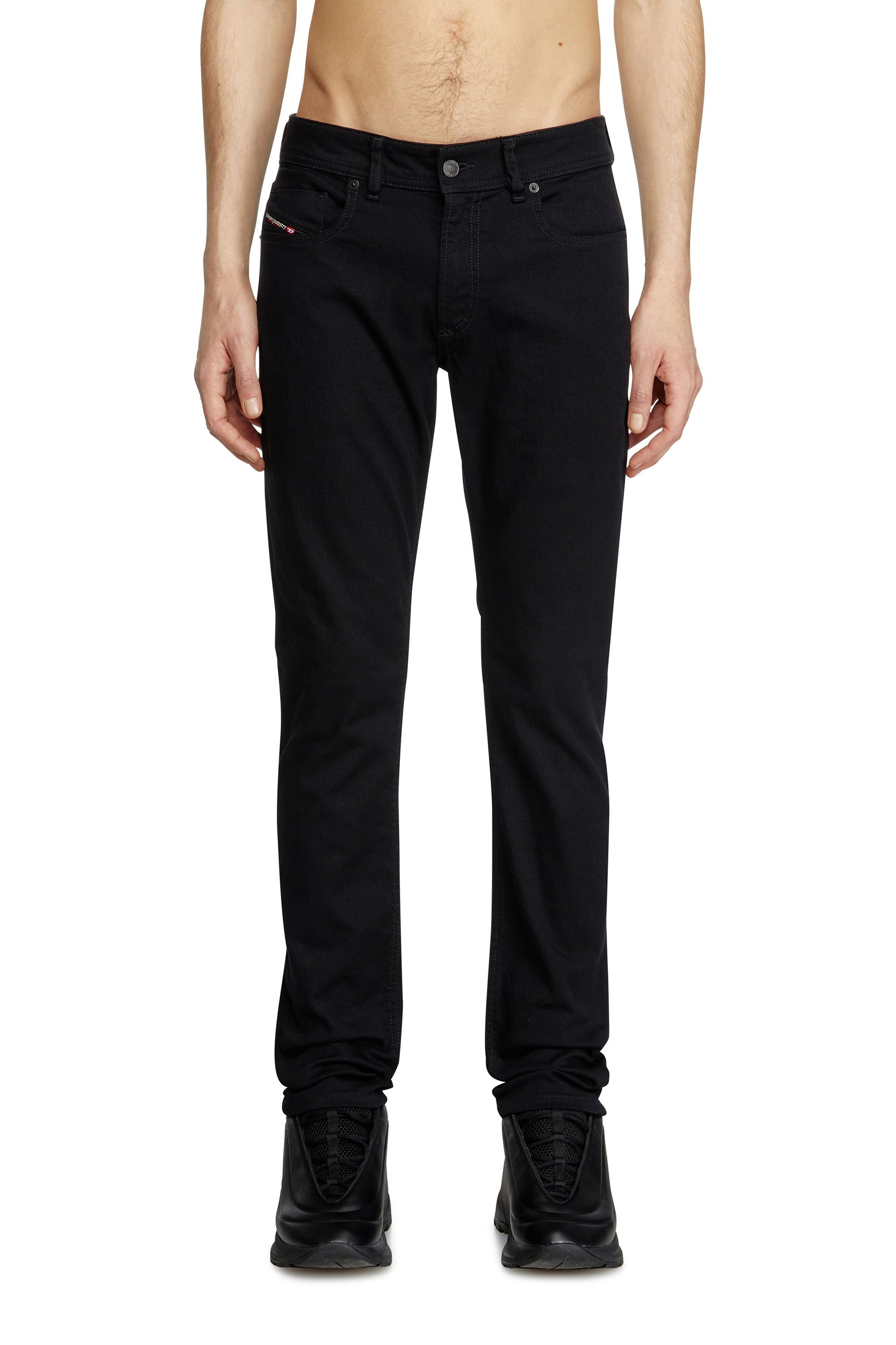 Diesel - Man's Skinny Jeans 1979 Sleenker 09C51, Black/Dark grey - 3