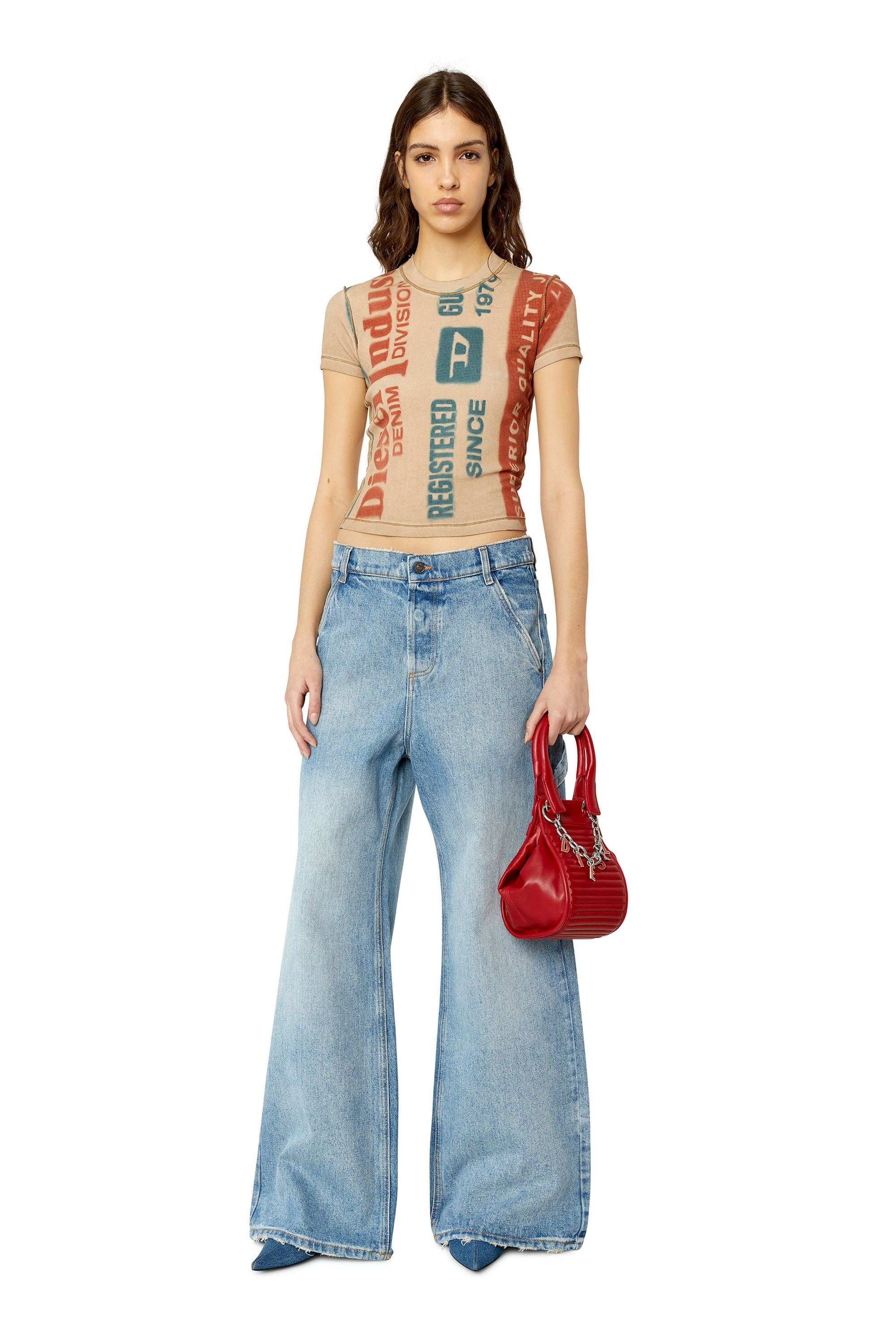 Diesel - 1996 D-Sire 0EMAG Straight Jeans, Light Blue - Image 1