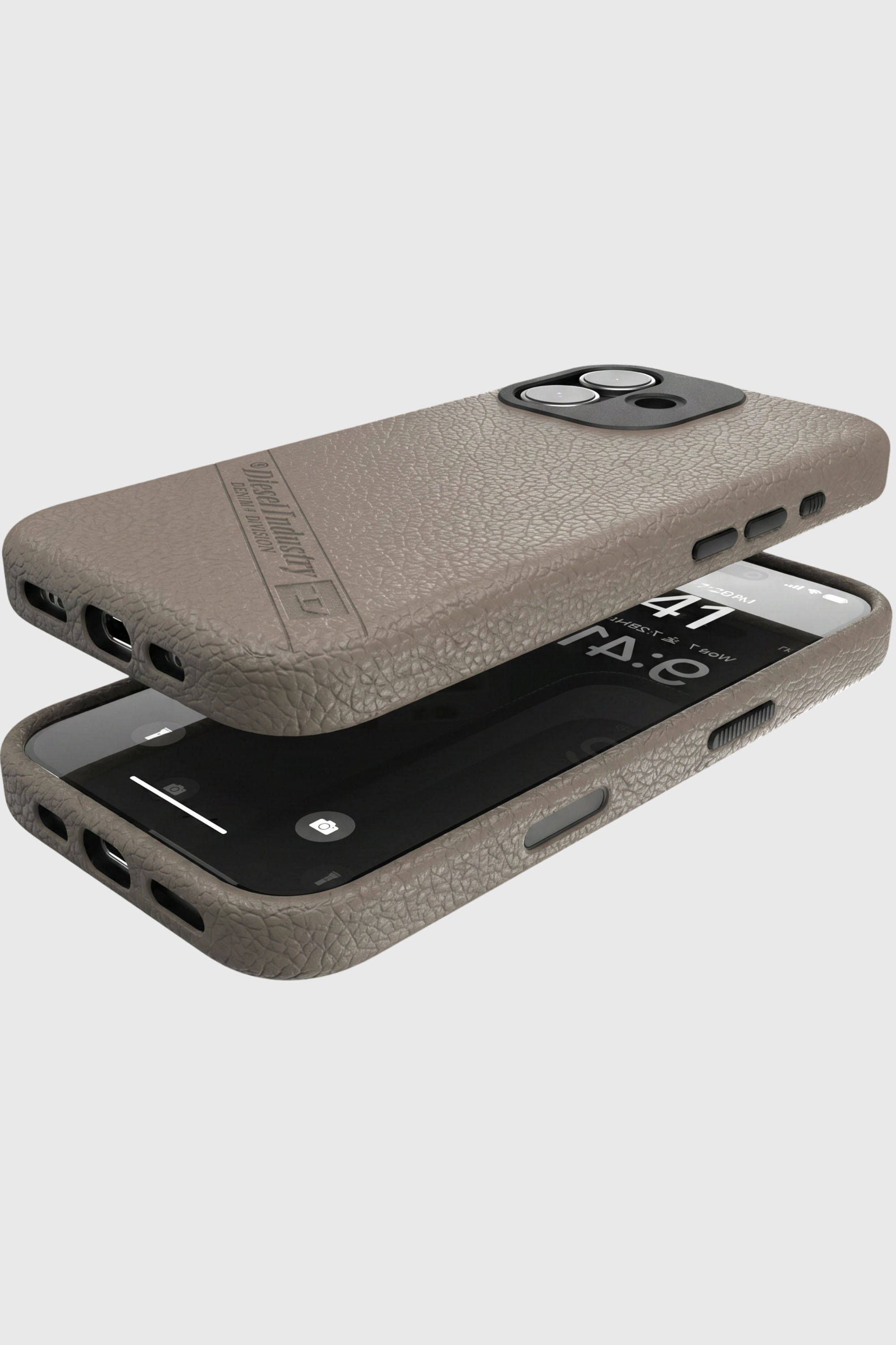 Diesel - 60643 MOULDED CASE, Unisex's Flag D case with MagSafe for iPhone 17 in Beige - 5