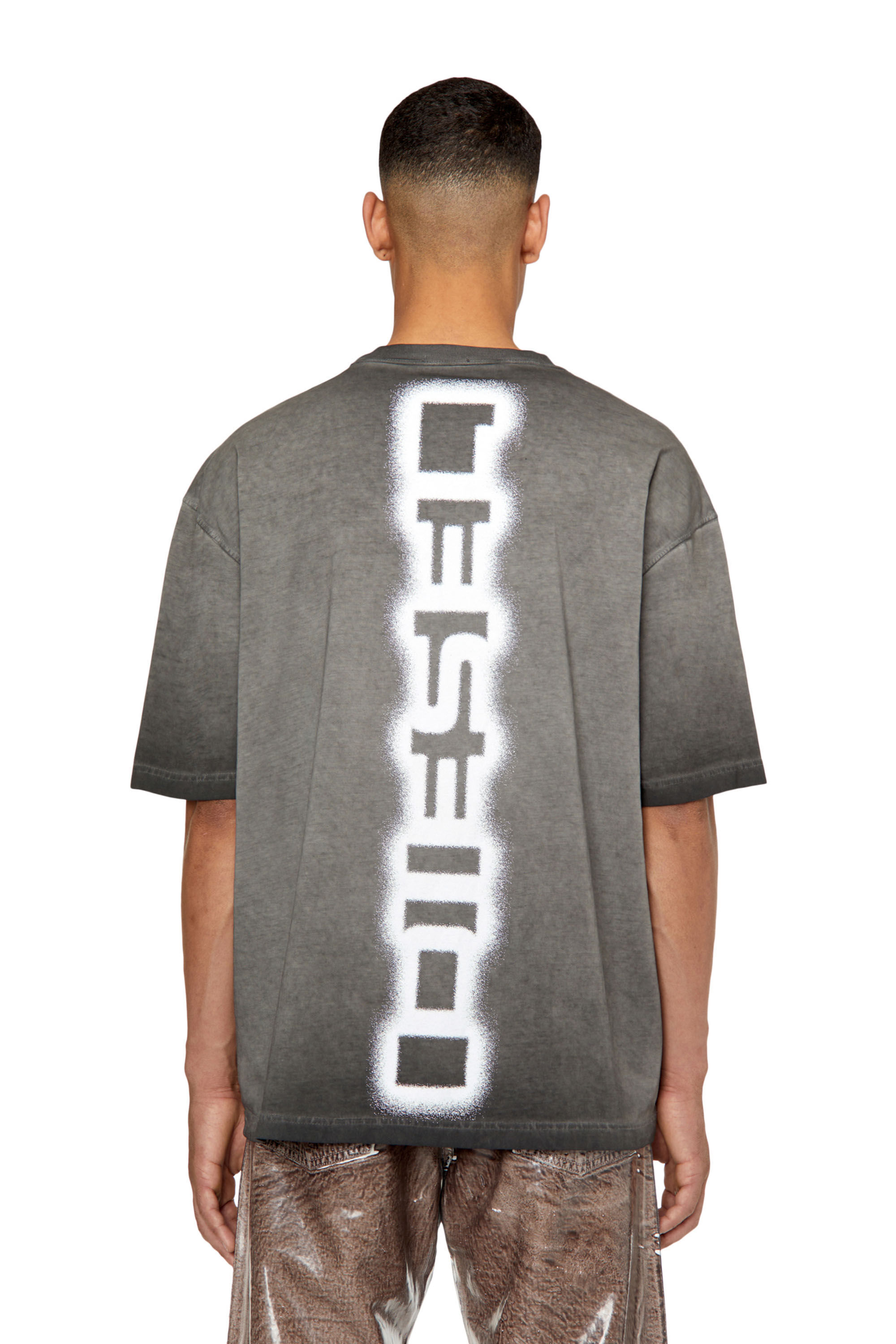 Diesel - T-WASH-H5, Black - Image 4