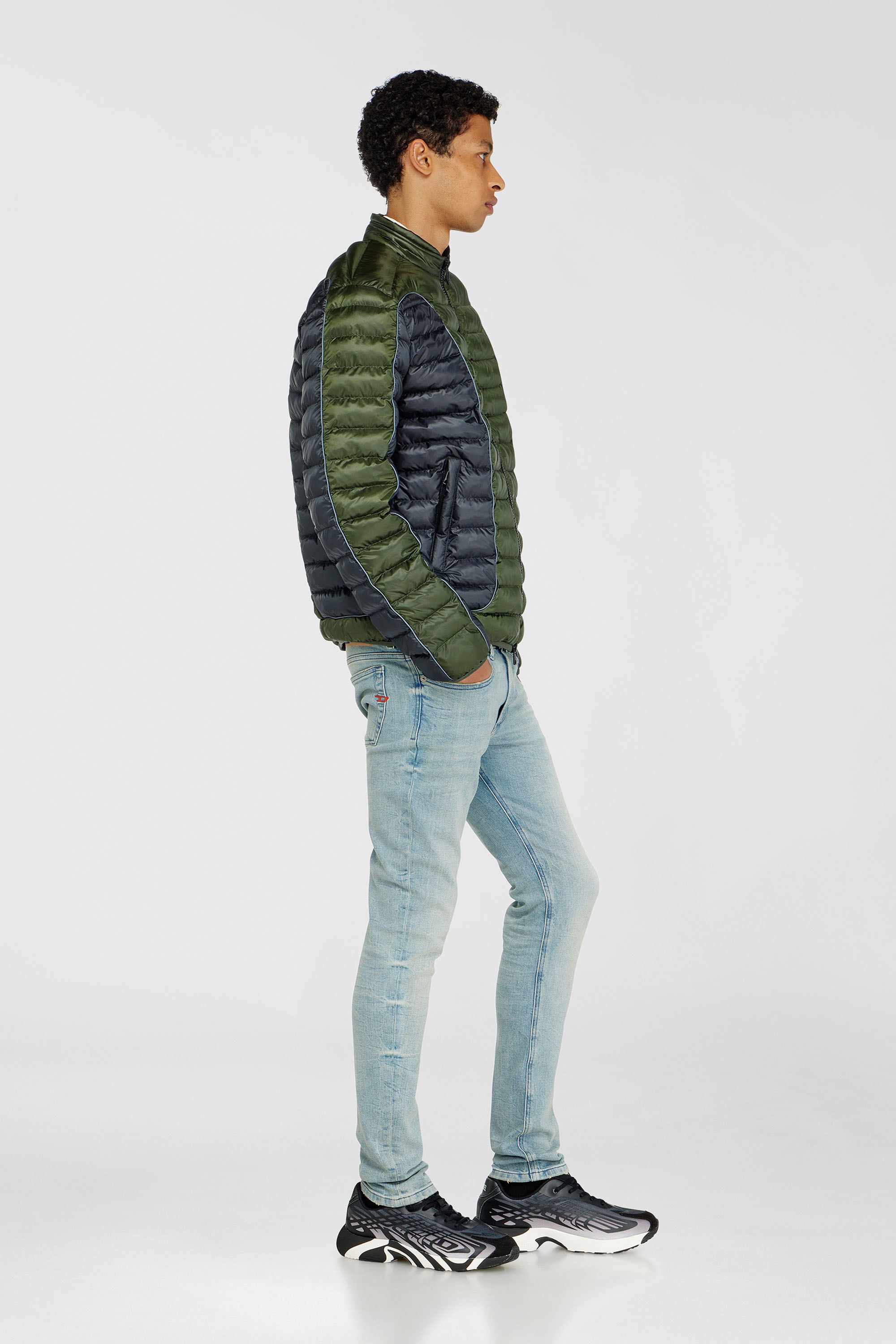 Diesel - Man's Skinny Jeans 1979 Sleenker 0KBBF, Light Blue - 2