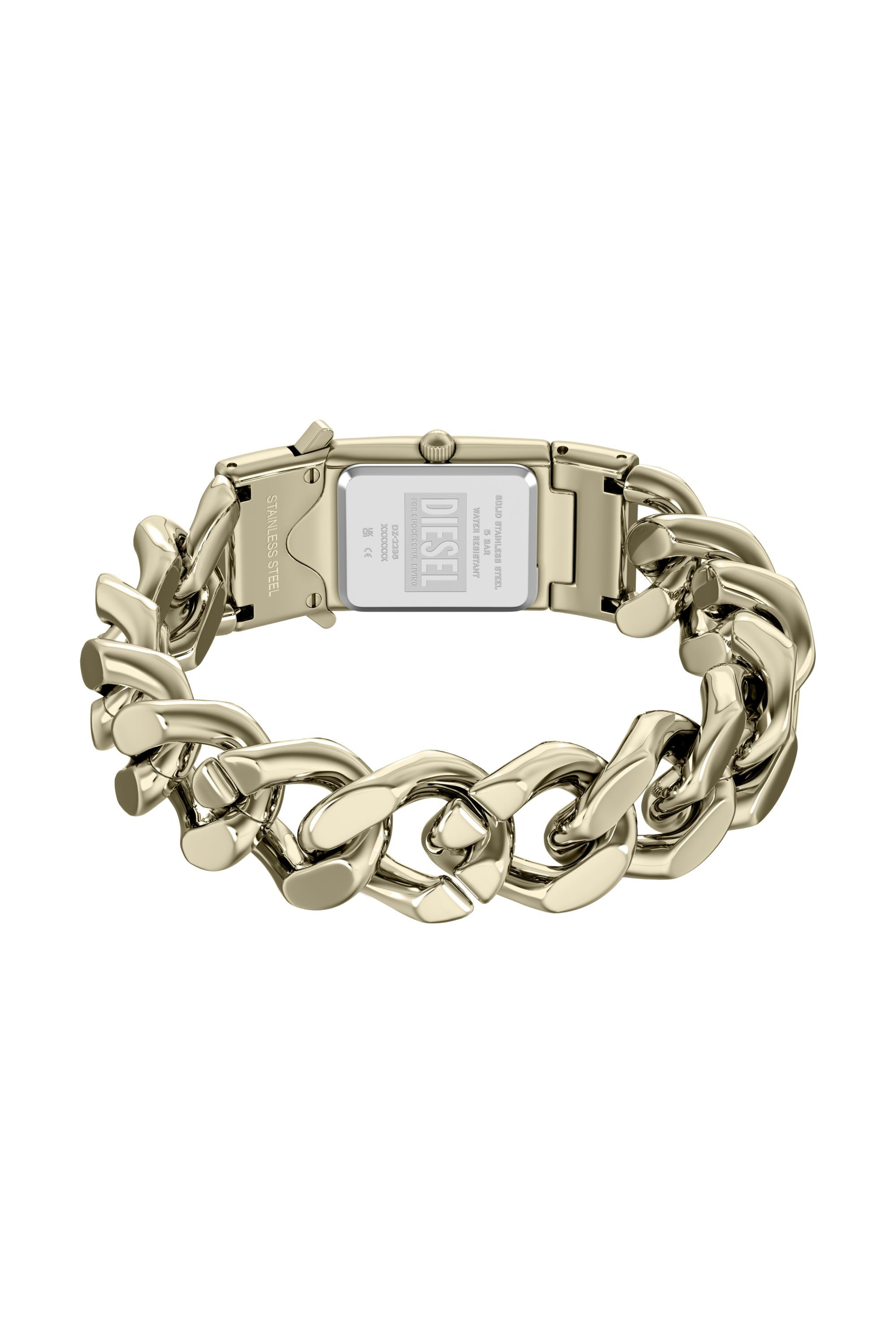 Diesel - DZ2235 WATCH, Man's Closer Gold-Tone Stainless Steel Watch in Gold - 5