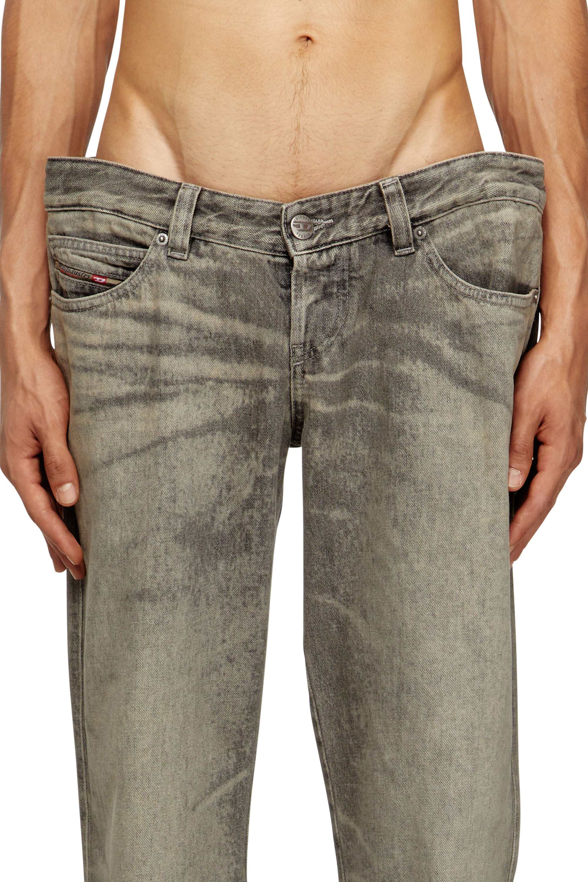 Diesel - Man's Regular Jeans D-Im 007DR, Grey - 5