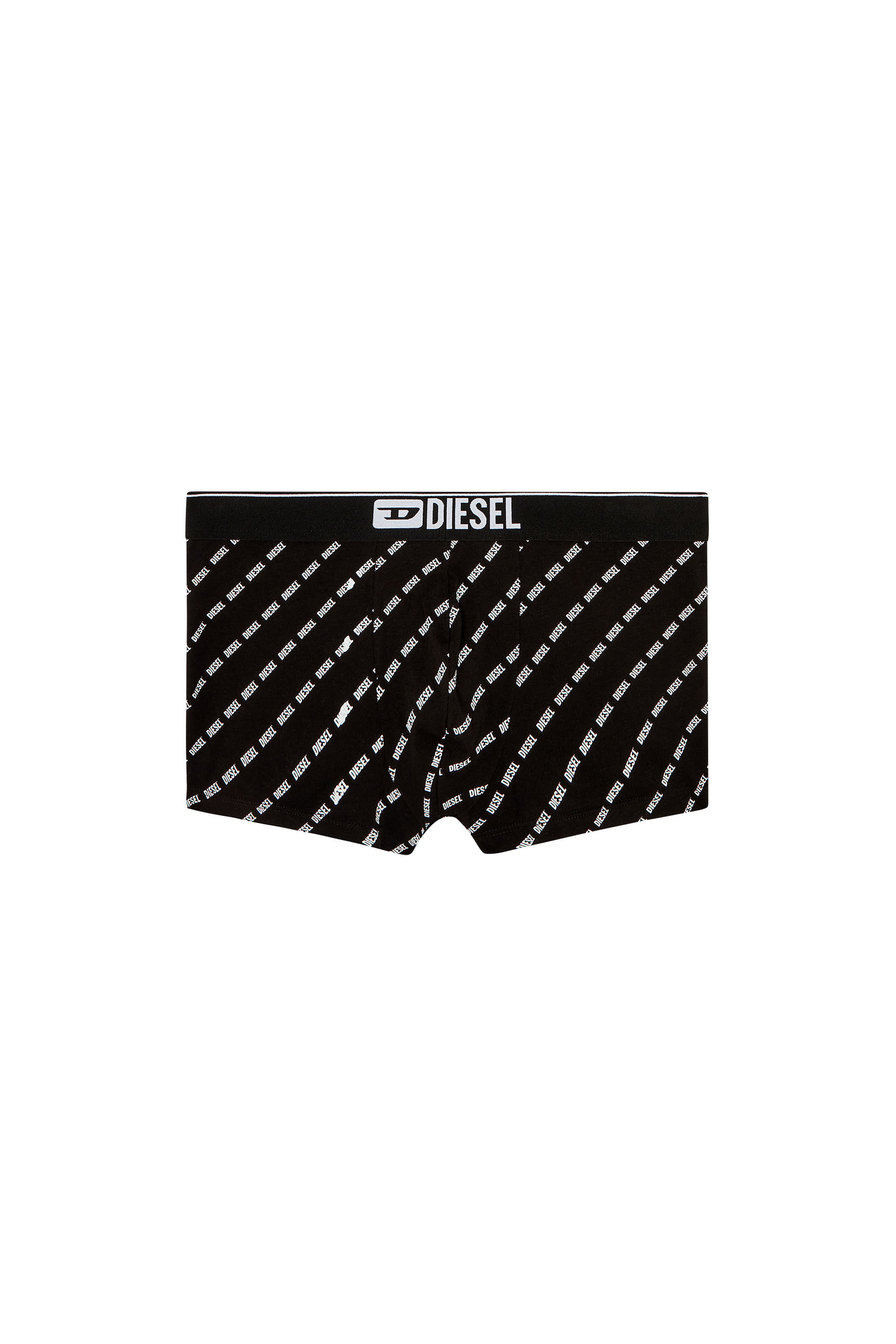 Diesel - DAMIEN, Man's Boxer briefs with monogram print in Black - 4