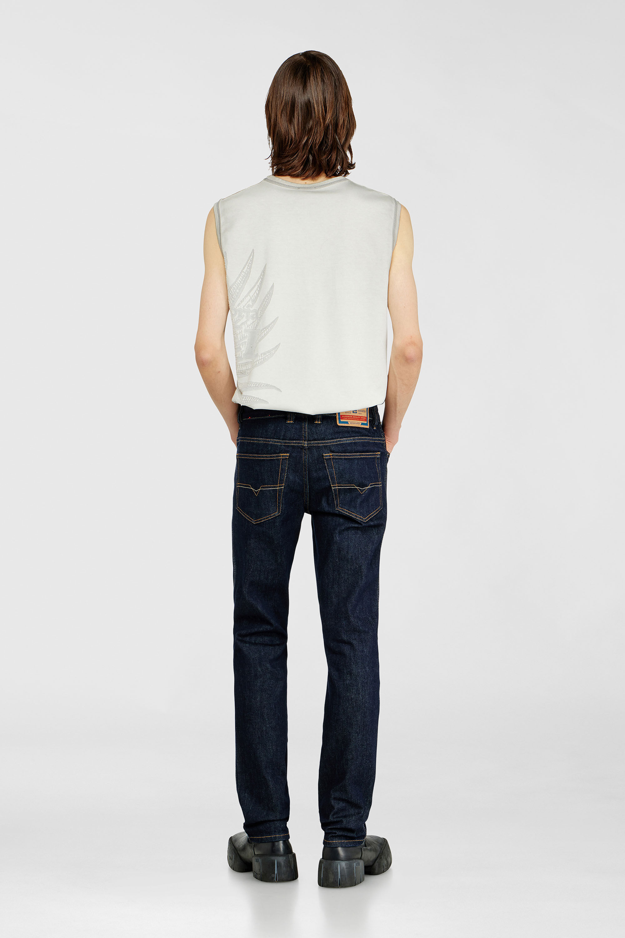 Diesel - Man's Slim Jeans 1993 D-Vyl 0DBEJ, Dark Blue - 3