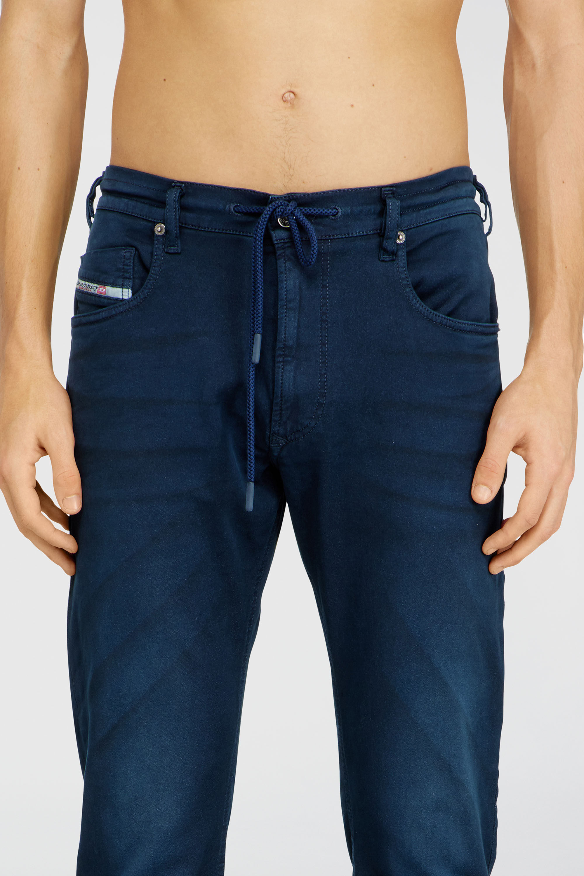 Diesel - Man's Regular 2032 D-Krooley Joggjeans&reg; 0670M, Blue - 5