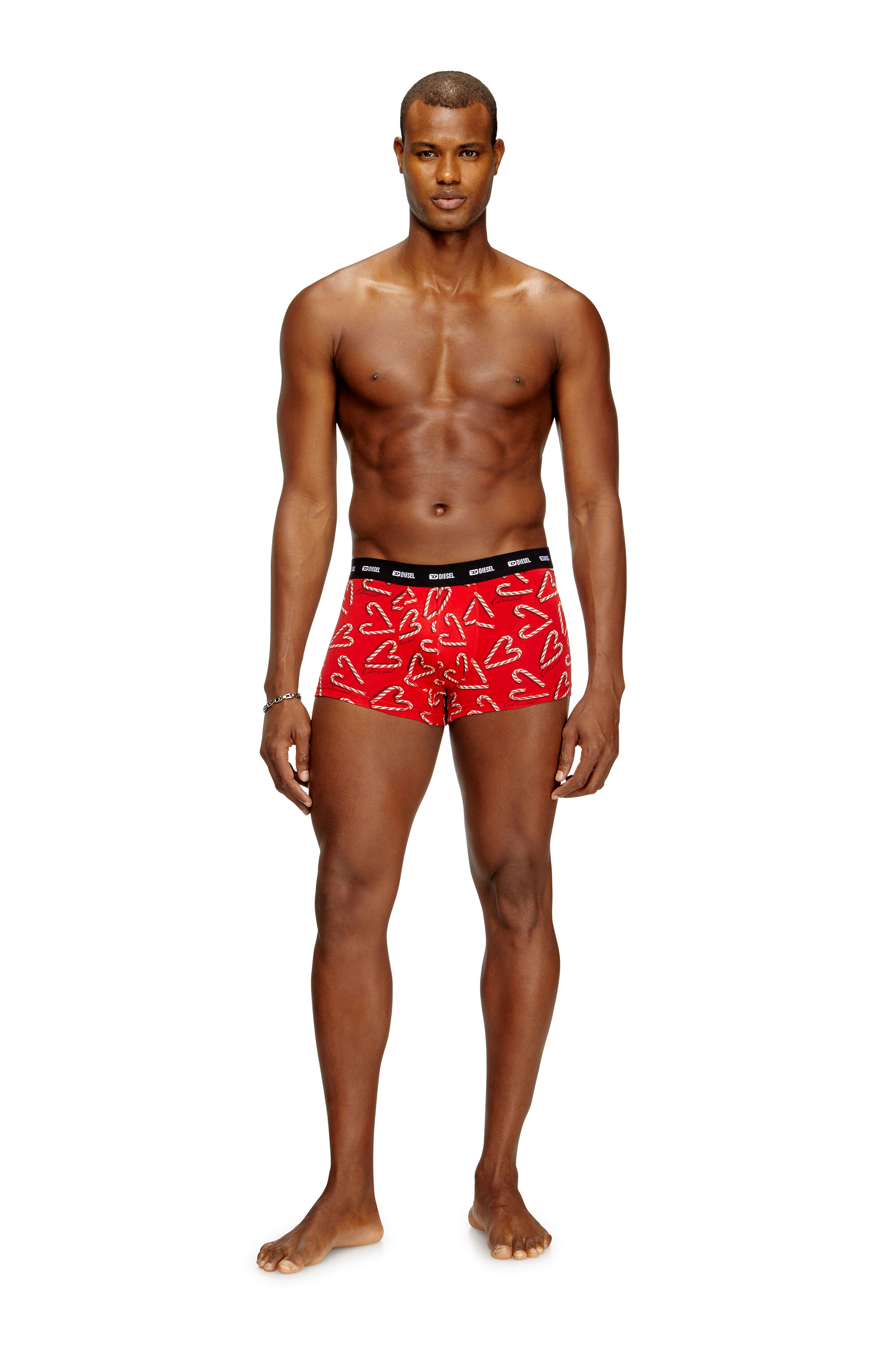 Diesel - DAMIEN-GFT-UTLT-3PACK, Man's Set of three stretch-cotton boxers in null - 1