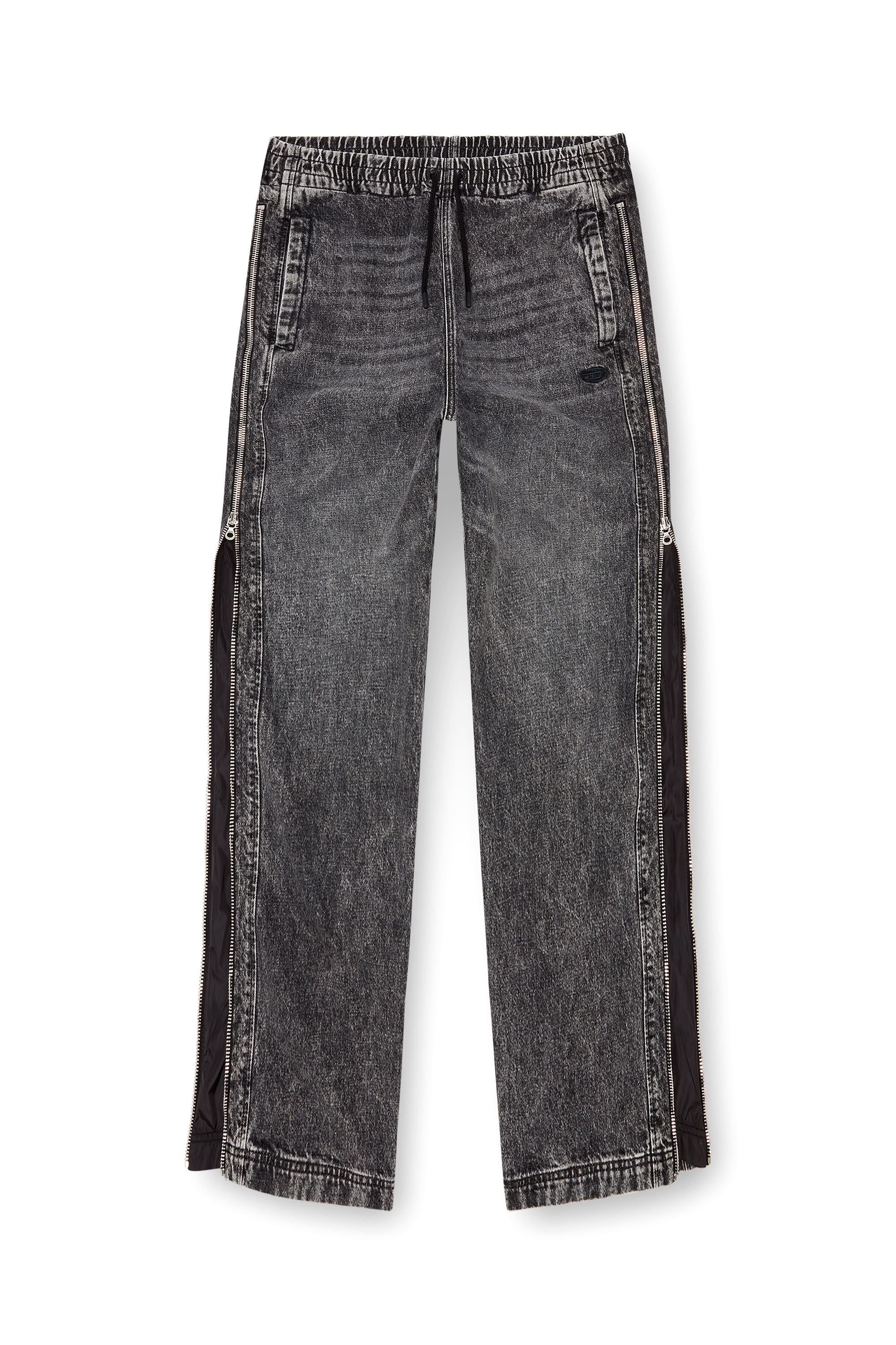 Diesel - Man's Straight Jeans D-Martian 09K24, Black/Dark grey - 2