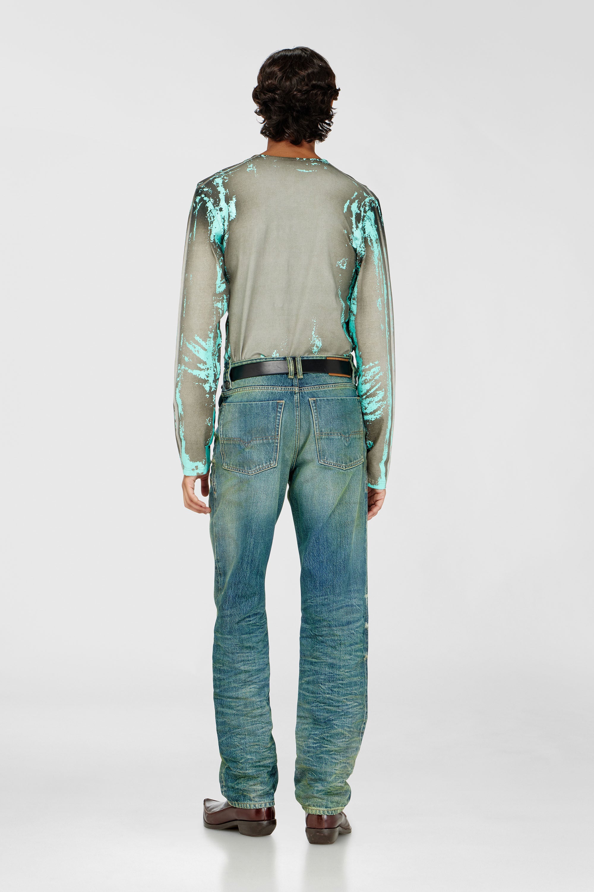 Diesel - Man's Regular Jeans 1991 D-Voeed 007FV, Medium blue - 3