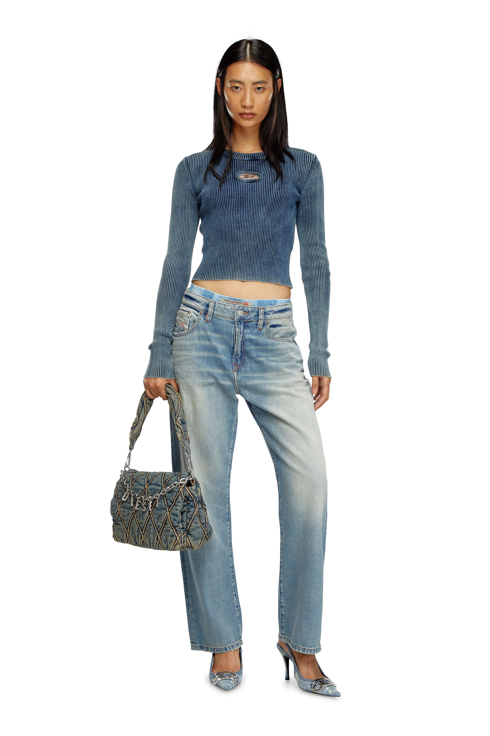 Women's Regular Jeans | Light Blue | Diesel 1999 D-Reggy