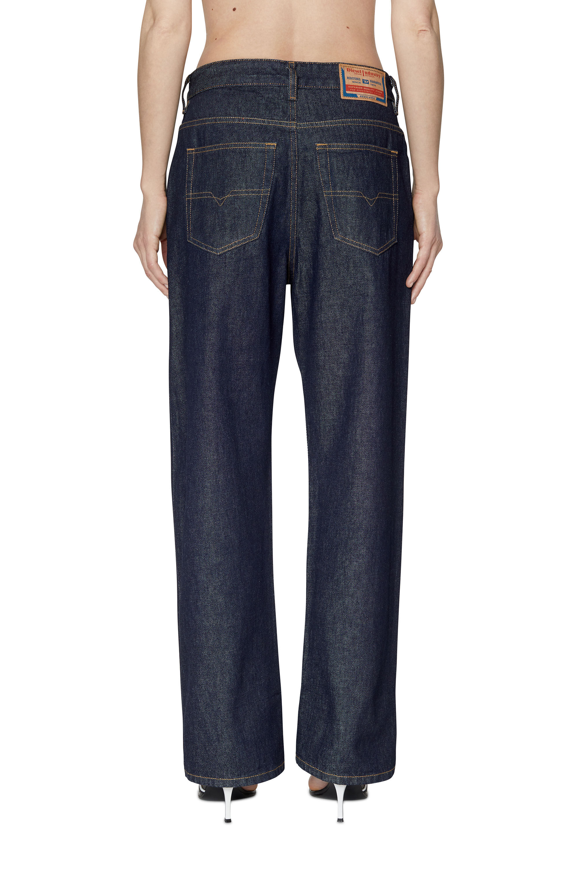 Diesel - 1999 D-Reggy Z9C02 Straight Jeans, Dark Blue - Image 4