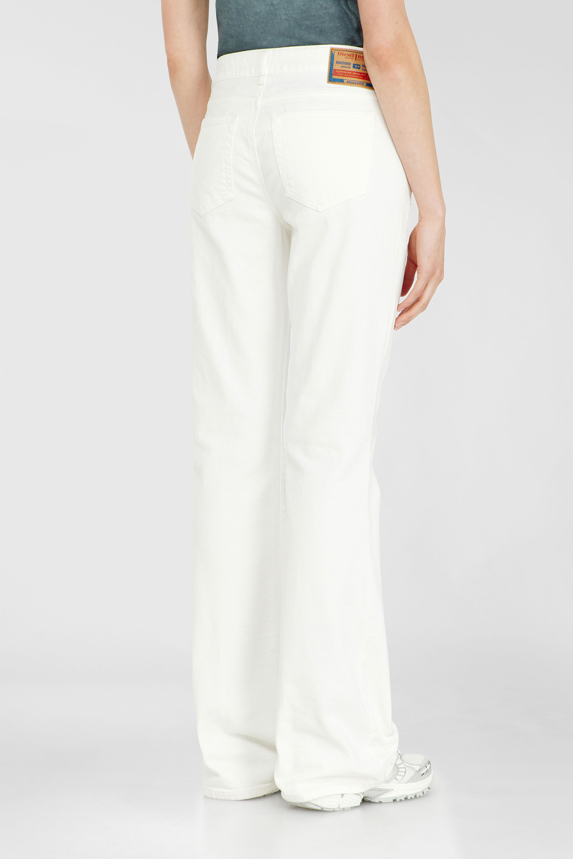 Diesel - Woman's Bootcut Jeans 1969 D-Ebbey 09D63, White - 5