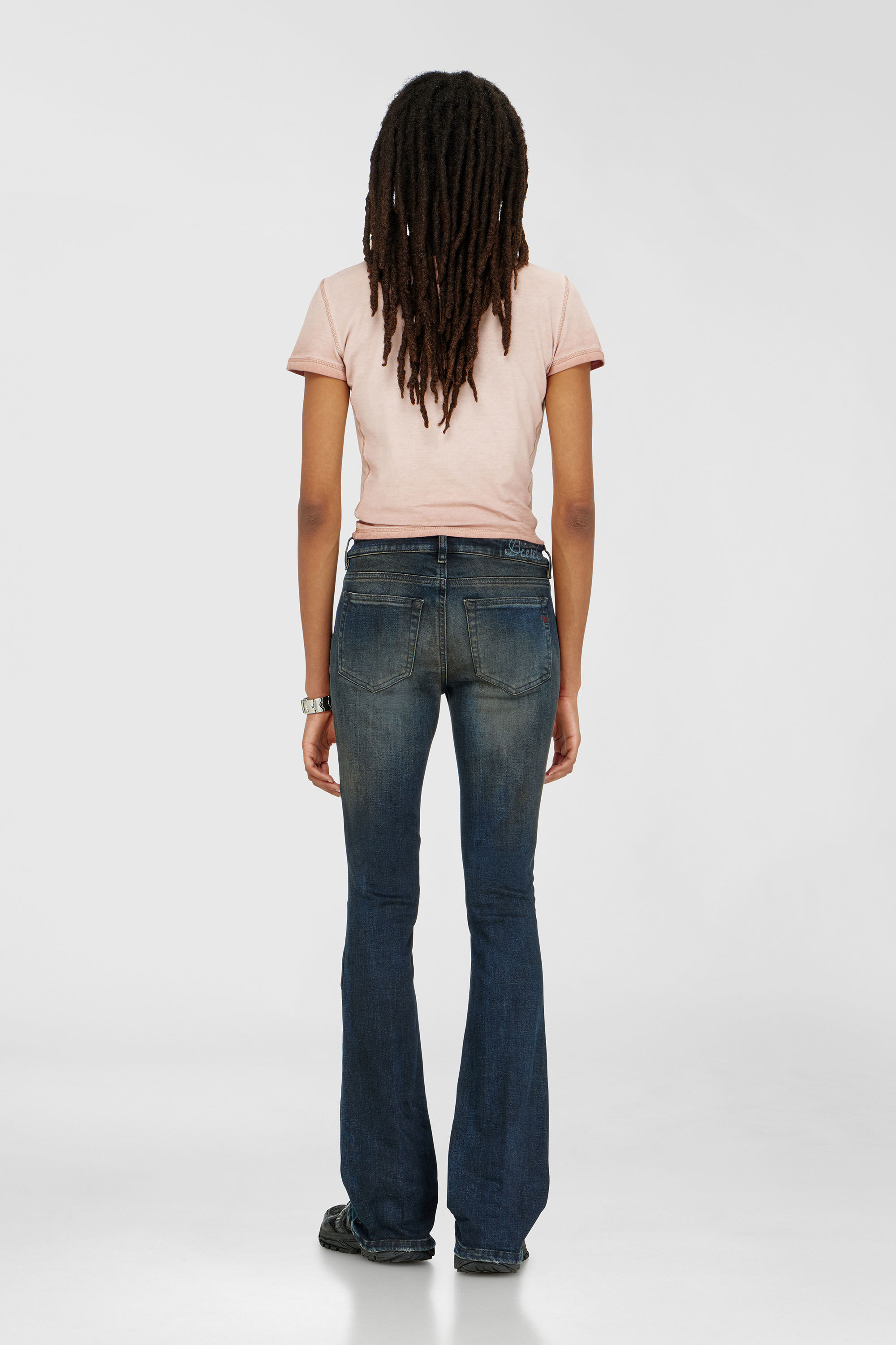 Diesel - Woman's Bootcut Jeans 1969 D-Ebbey 09P69, Dark Blue - 3
