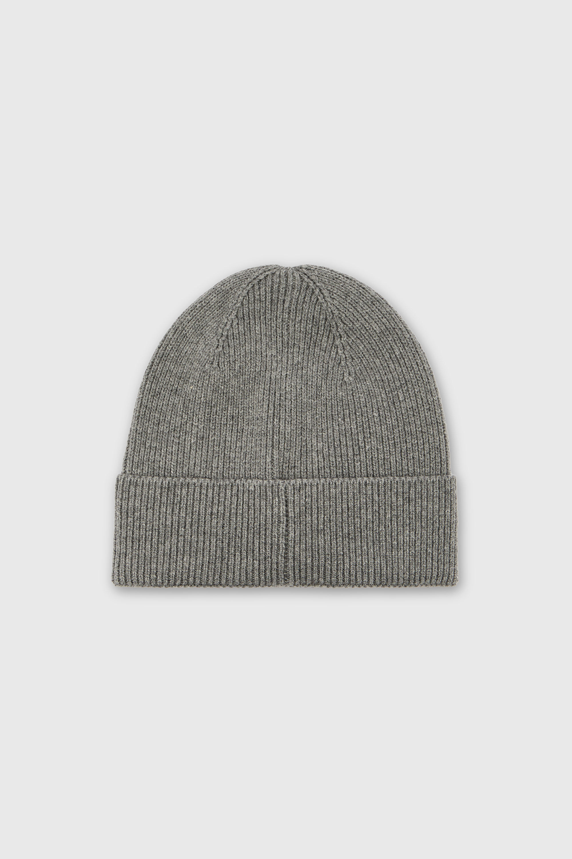 Diesel - K-CODER-FULLY B, Unisex's Ribbed beanie with D embroidery in Grey - 2