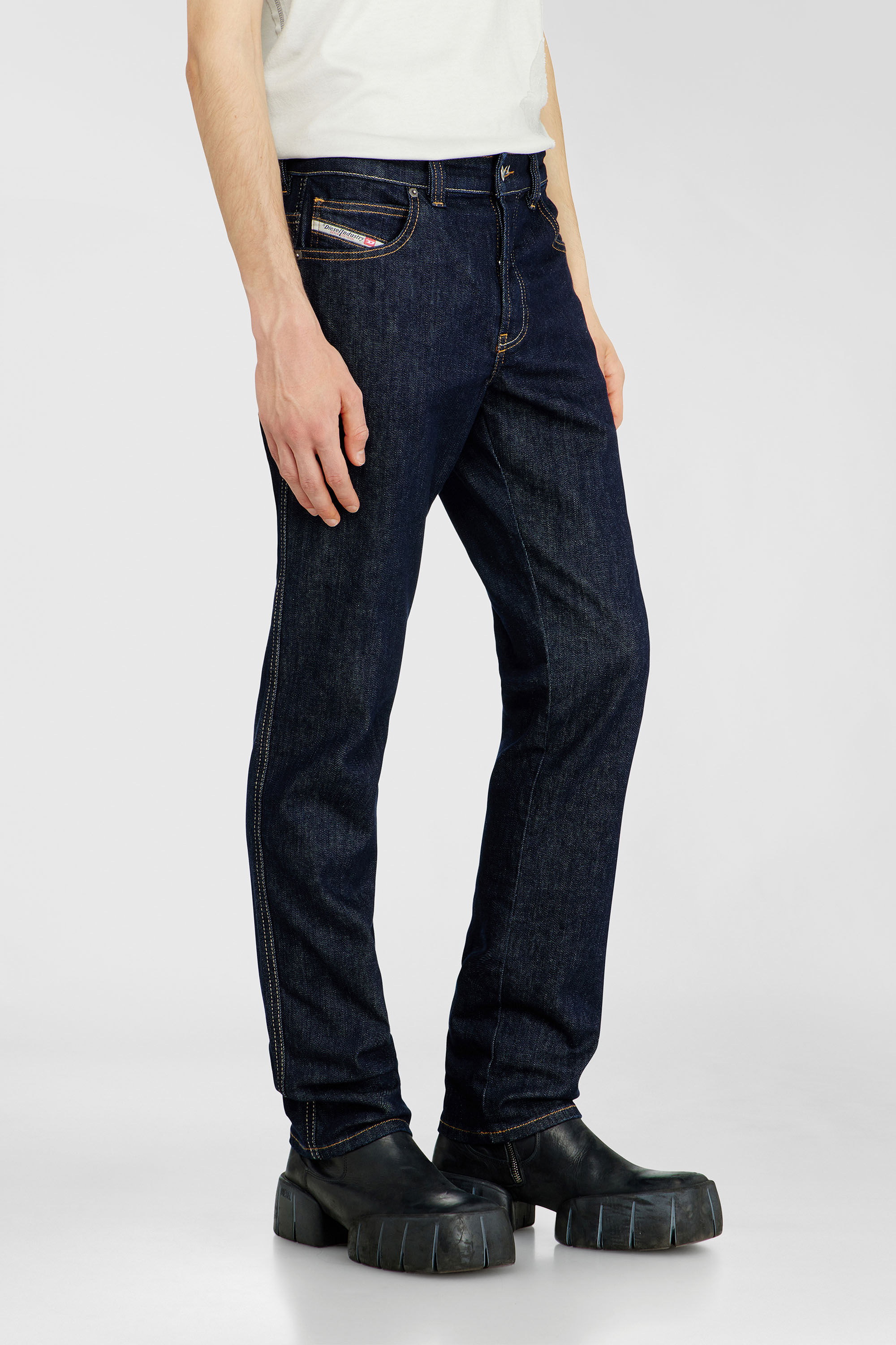Diesel - Man's Slim Jeans 1993 D-Vyl 0DBEJ, Dark Blue - 7