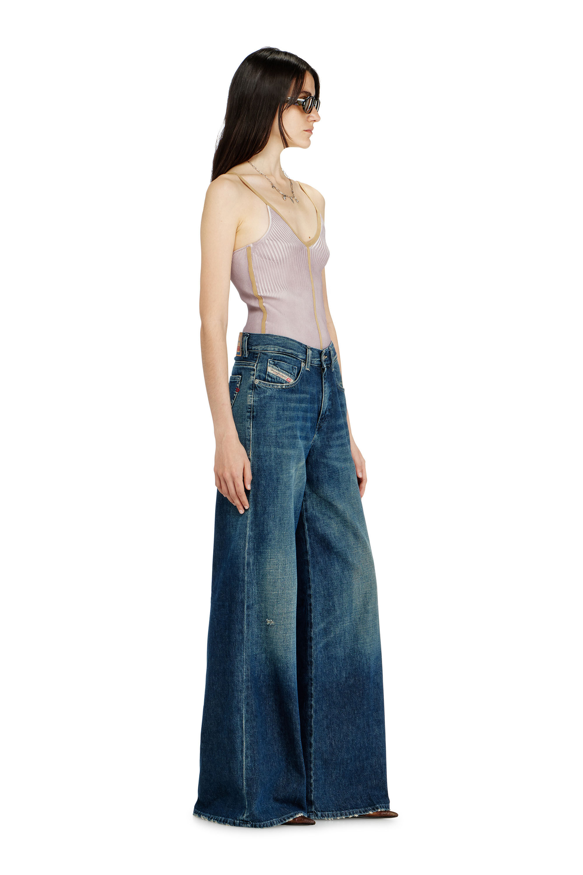 DIESEL　1978 D-AKEMI 09N70　サイズ26 Women's Flare Jeans | Dark Blue | Diesel 1978 D-Akemi