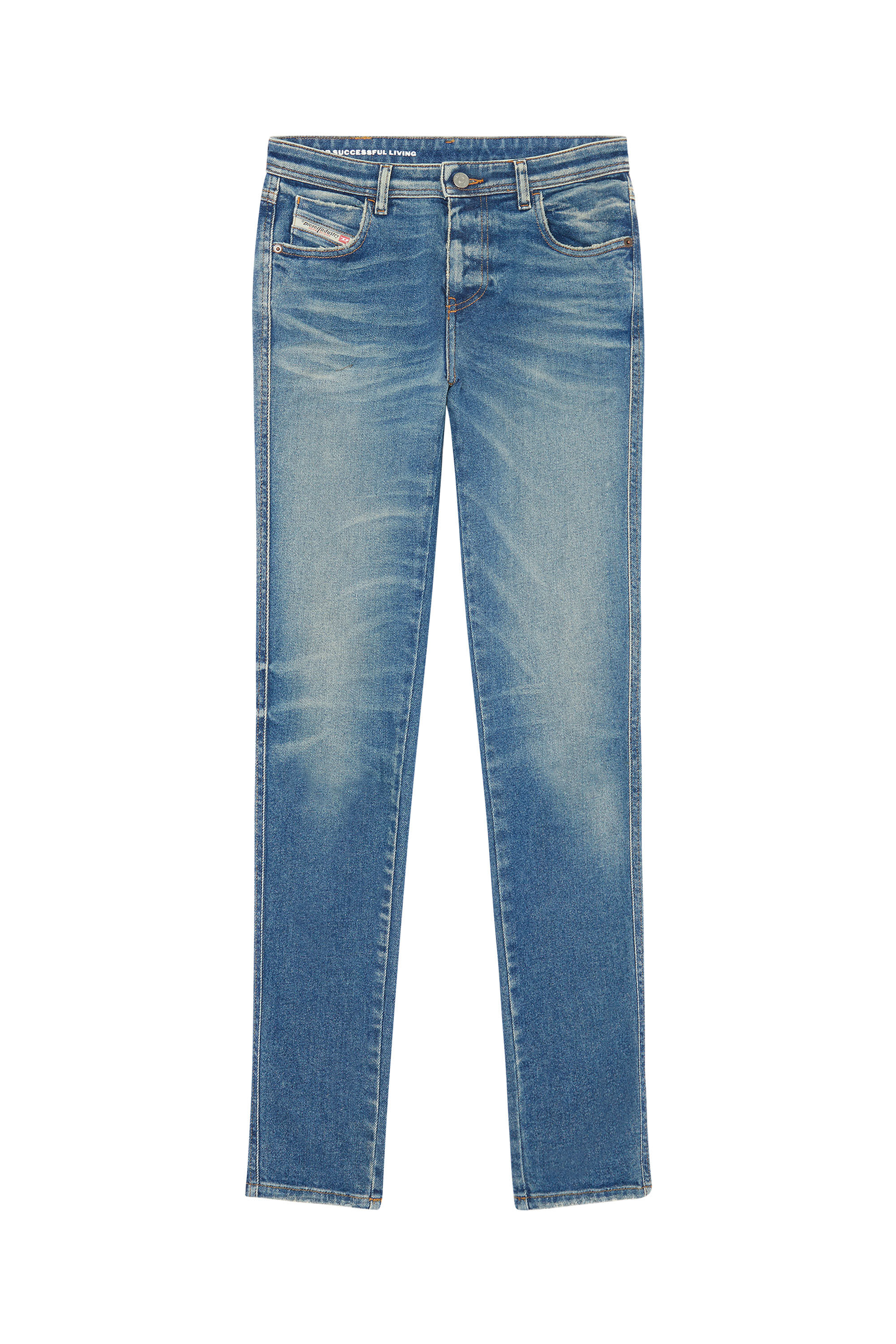 Diesel - Skinny Jeans 2015 Babhila 09E88, Medium blue - Image 2