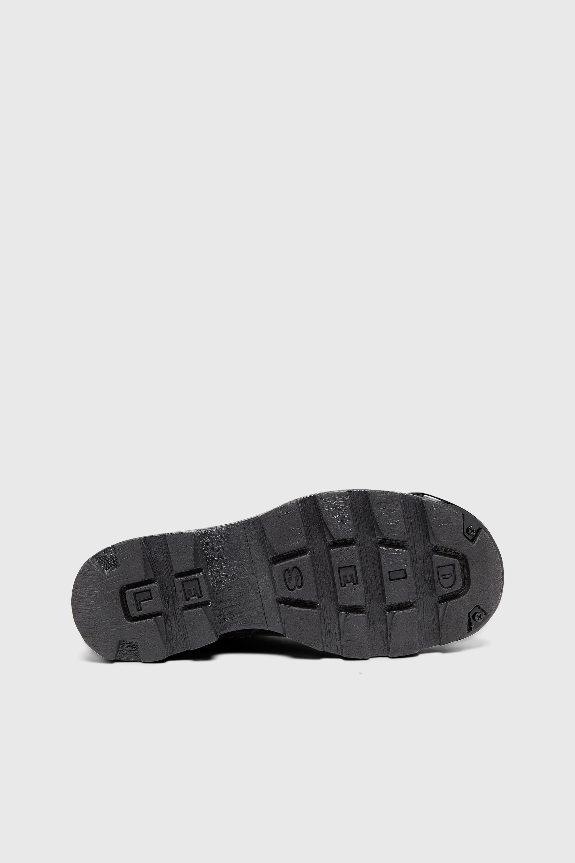 Diesel - D-HAMMER BT D, Man's D-Hammer-Leather boots with oval D toe guard in Black - 5