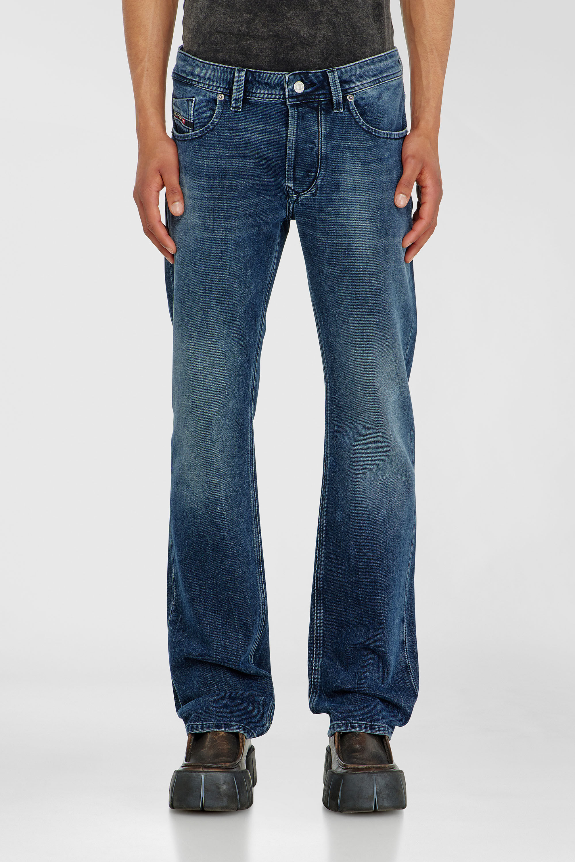 Diesel - Man's Regular Jeans 1985 Larkee 0KBBM, Dark Blue - 4
