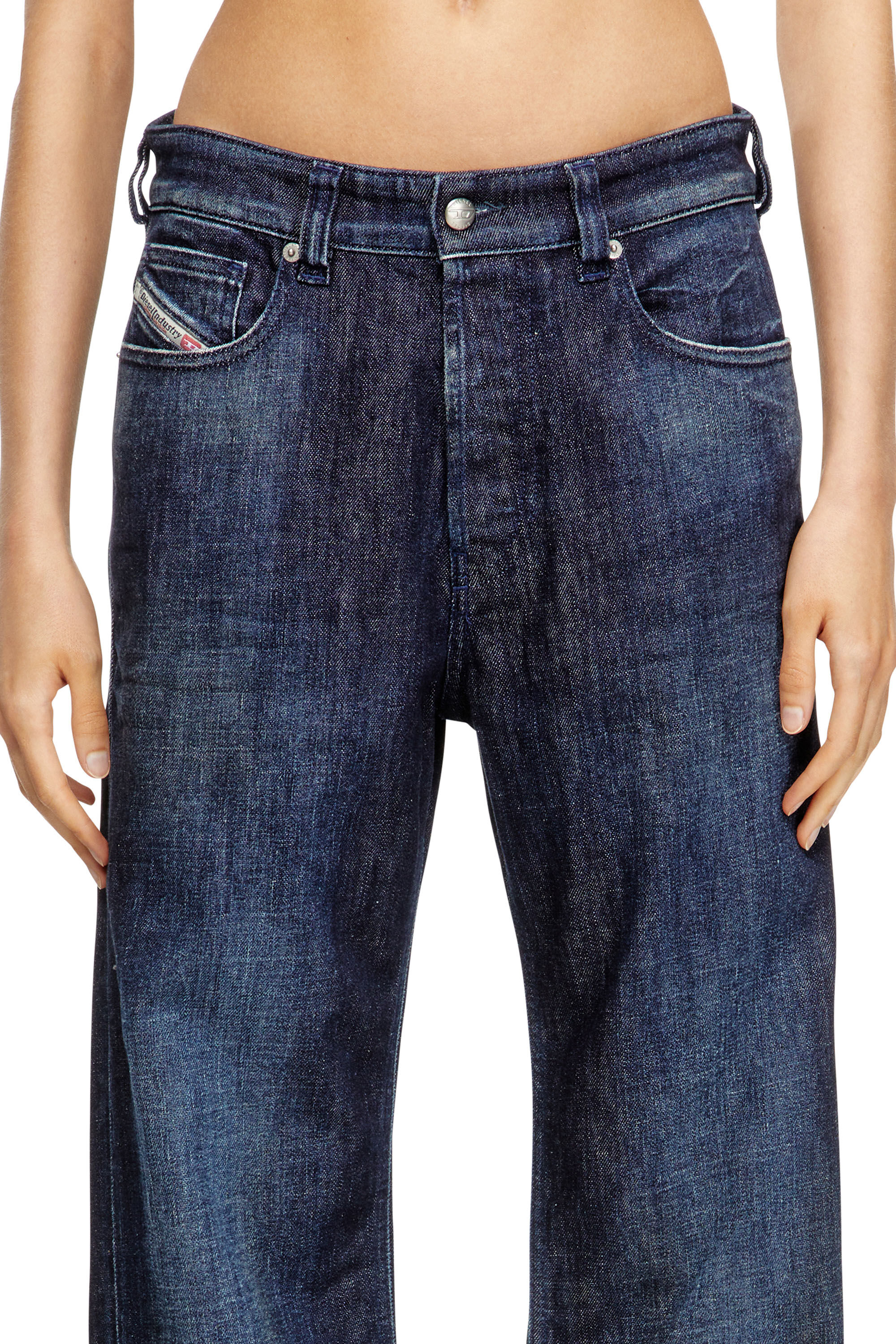 Diesel - Woman's Regular Jeans 1988 D-Ark 09M19, Dark Blue - 5