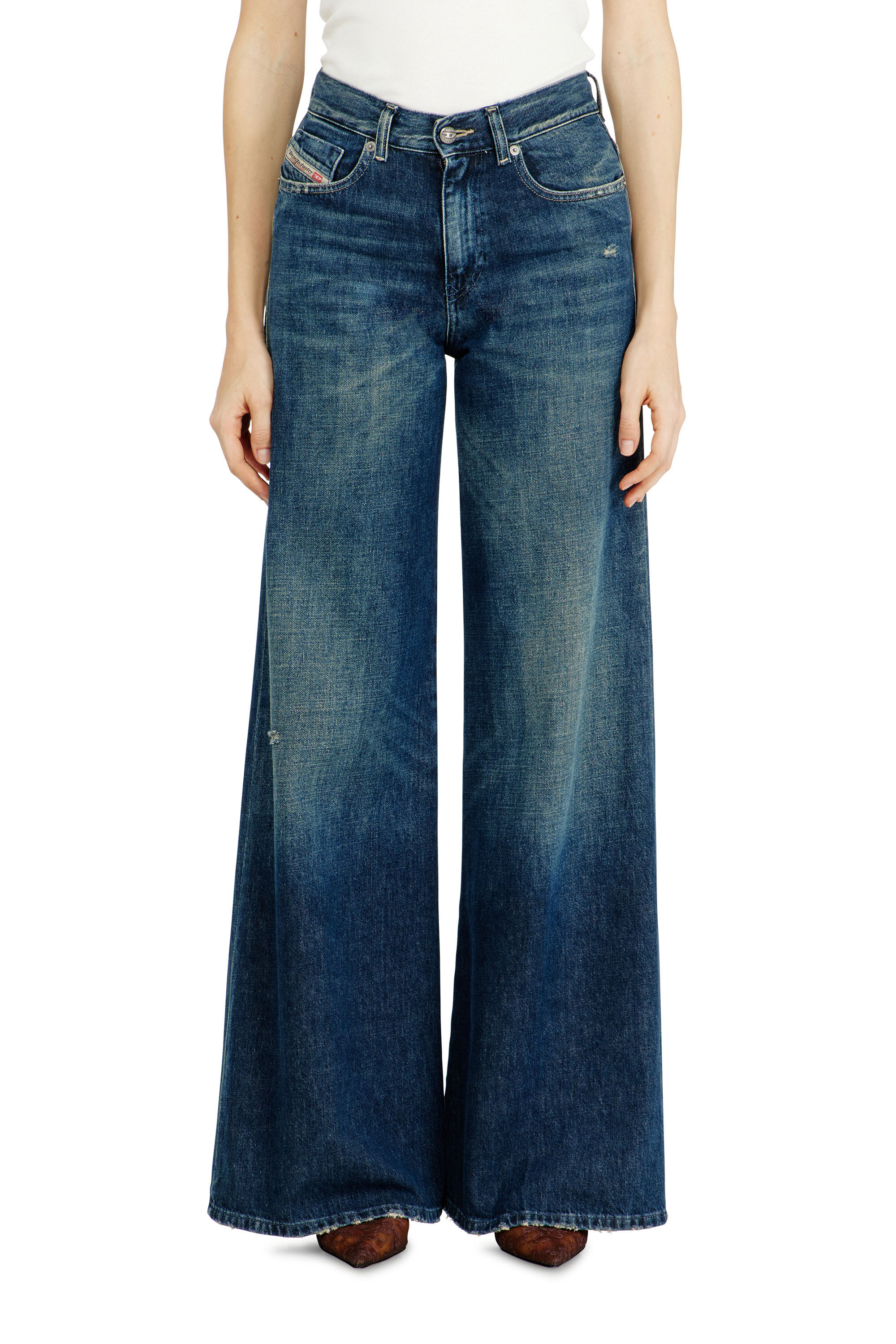 DIESEL　1978 D-AKEMI 09N70　サイズ26 Women's Flare Jeans | Dark Blue | Diesel 1978 D-Akemi