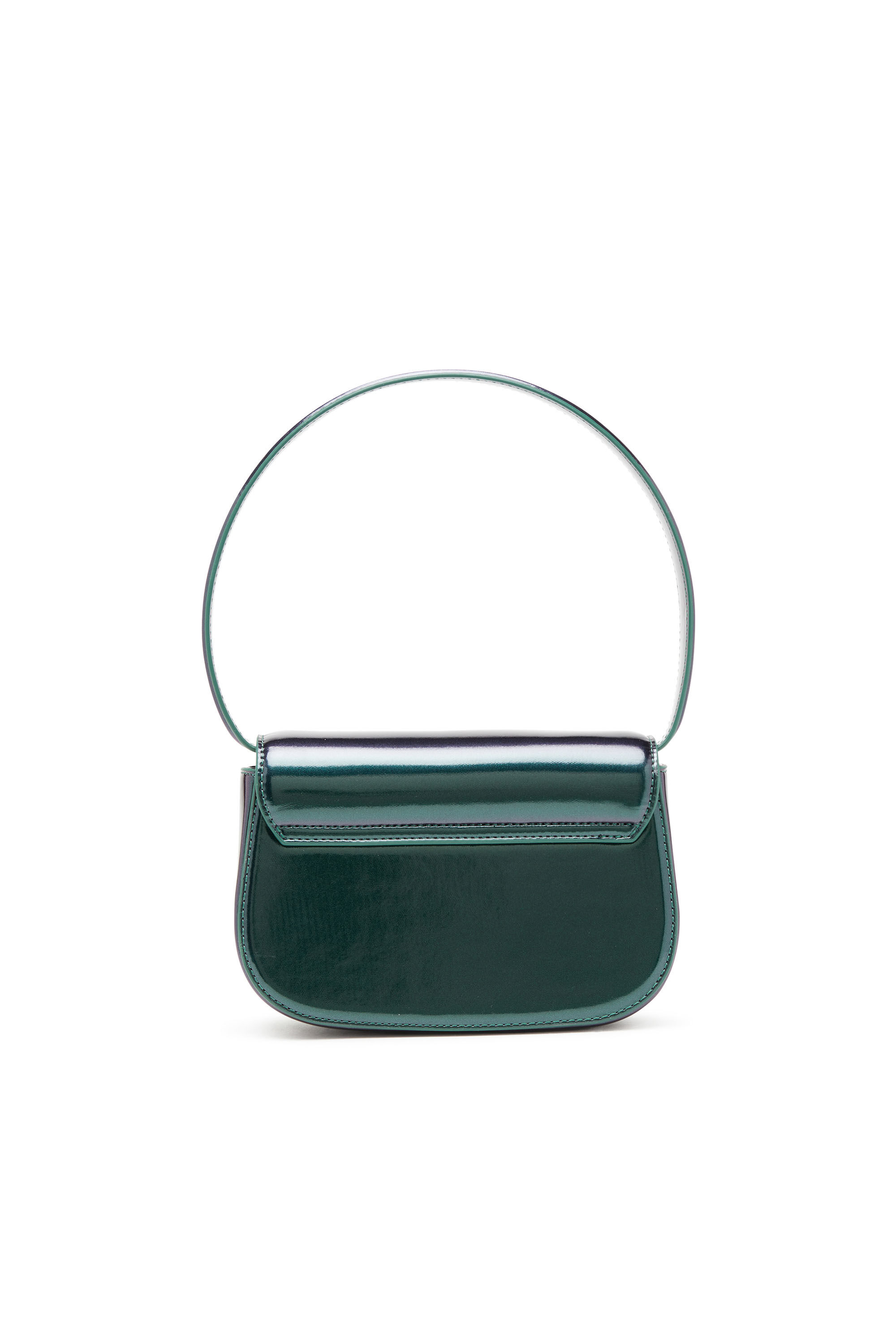 Diesel - 1DR, Woman's 1DR-Iconic shoulder bag with iridescent effect in Green/Blue - 3