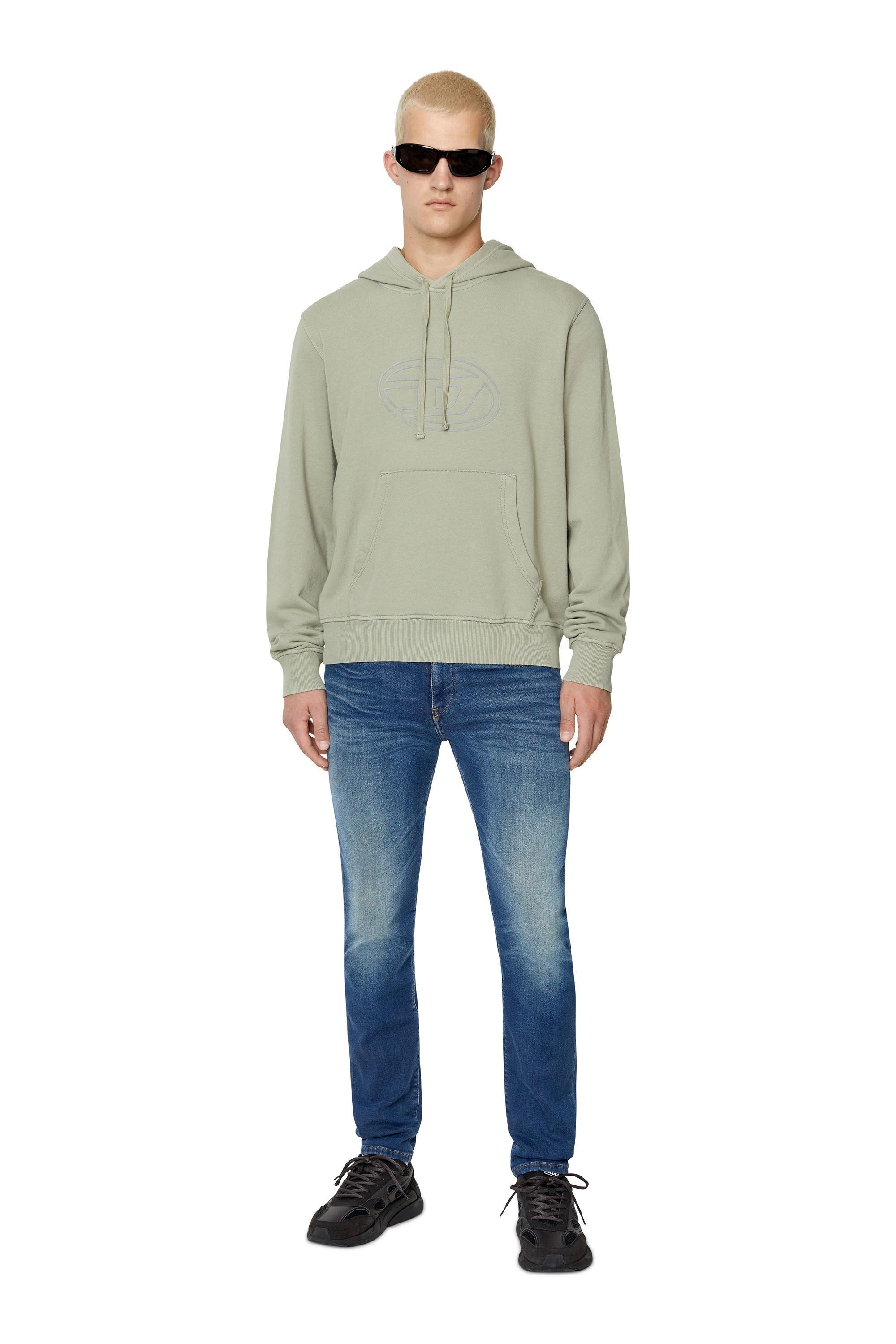 Diesel - D-Strukt JoggJeans® 068AZ Slim, Medium blue - Image 1