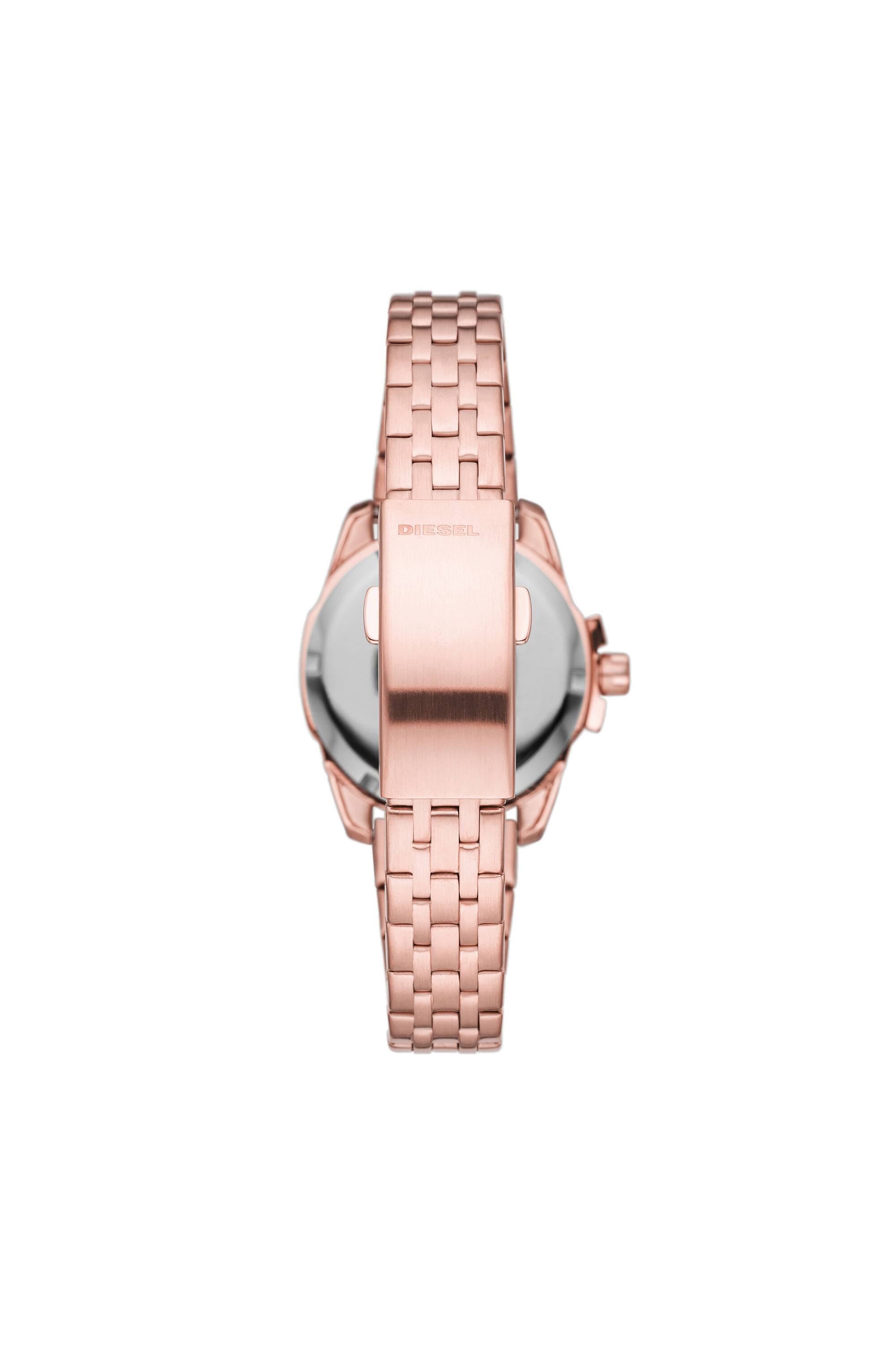 DZ5602 Woman Baby Chief three hand rose gold steel watch Diesel